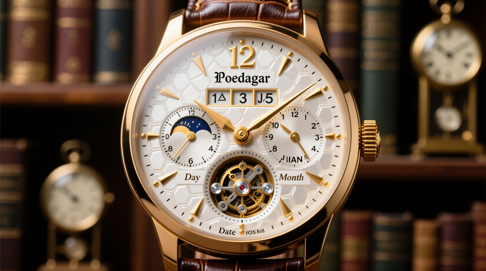 mastering your poedagar watch calendar a clear guide to reading day date and month displays