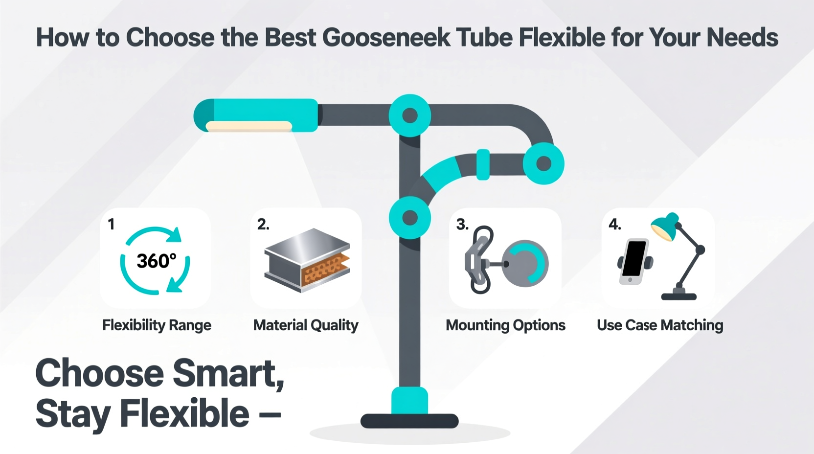 gooseneck tube flexible