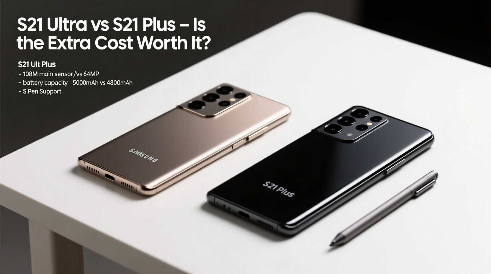 s21 ultra vs s21 plus is the ultra really worth the extra money