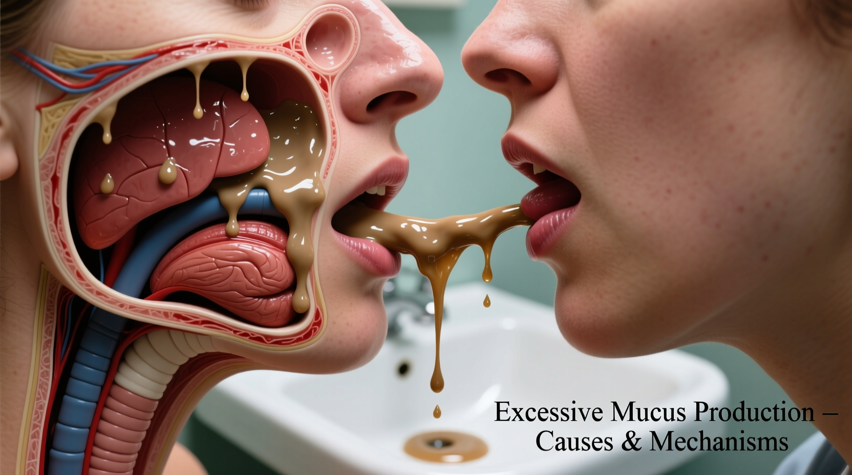 excessive mucus production why am i always spitting it up