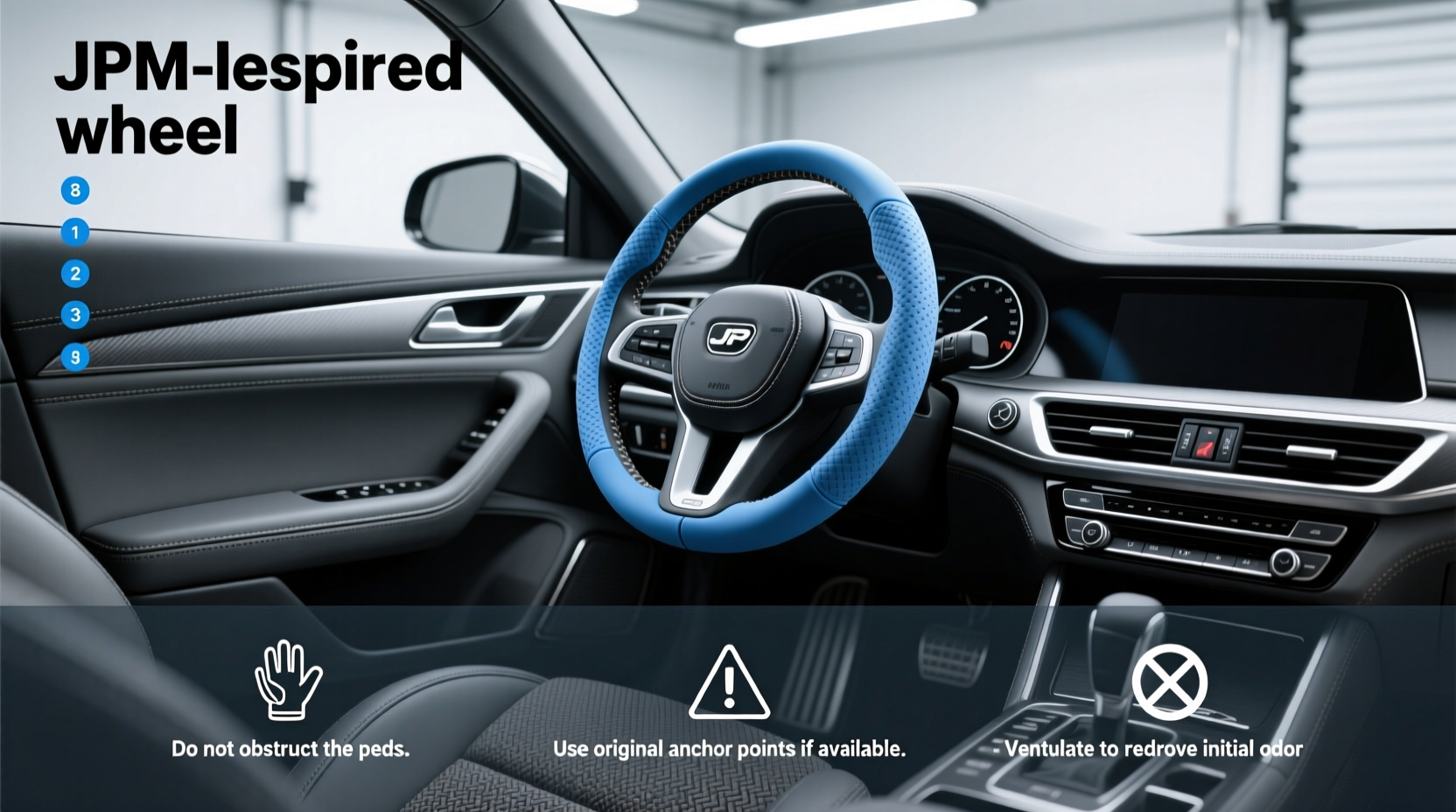 How to Choose JDM Steering Wheel Covers: Buying Guide