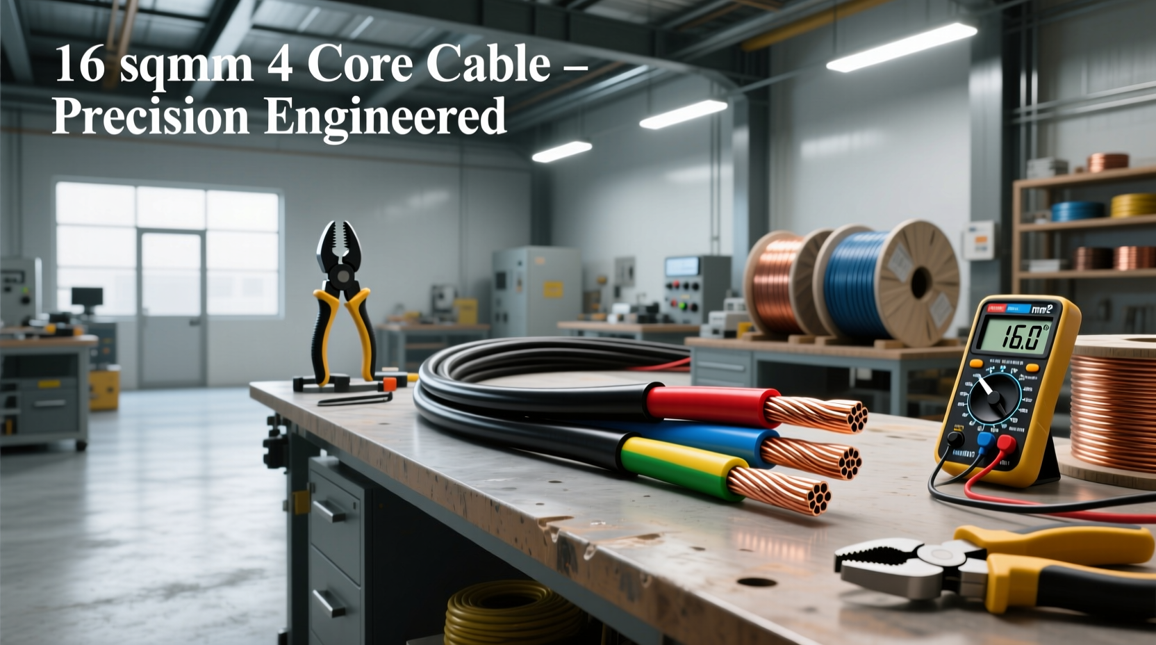 16 sqmm 4 core cable guide ampacity, types selection