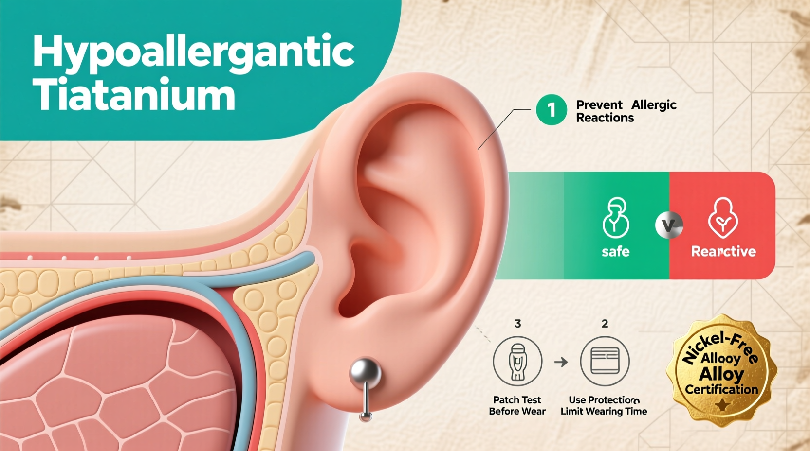 effective strategies to prevent allergic reactions from alloy earrings for sensitive ears 2