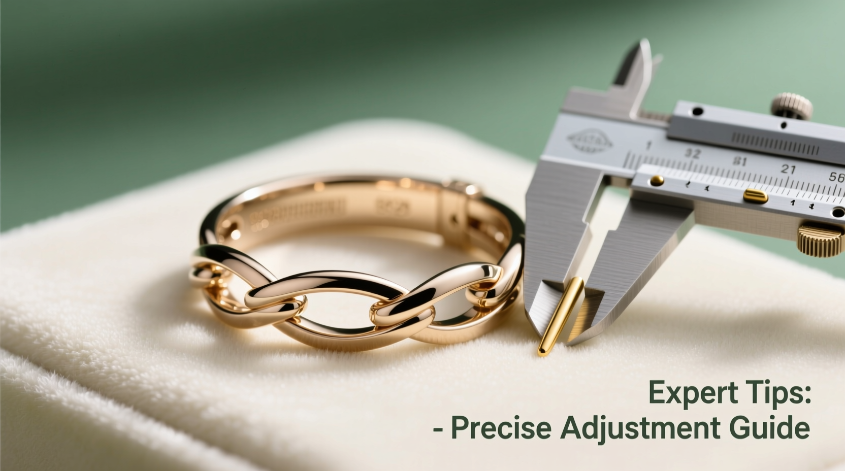 expert tips for precisely adjusting the size of your double ring bracelet