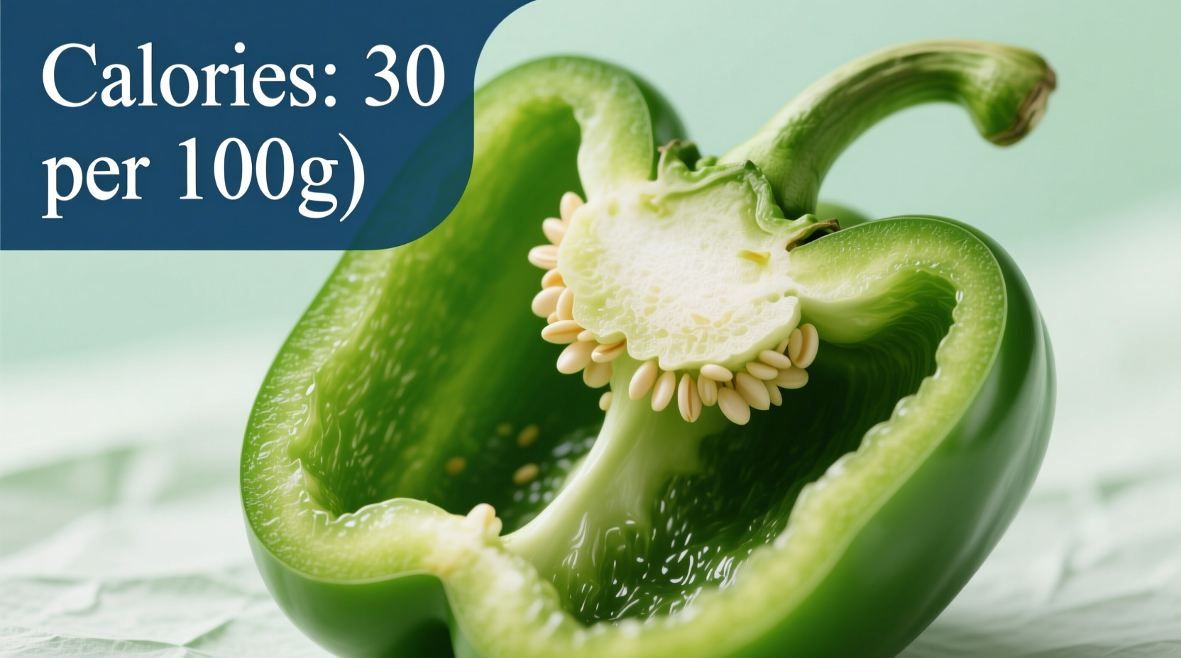 how many calories are in green pepper