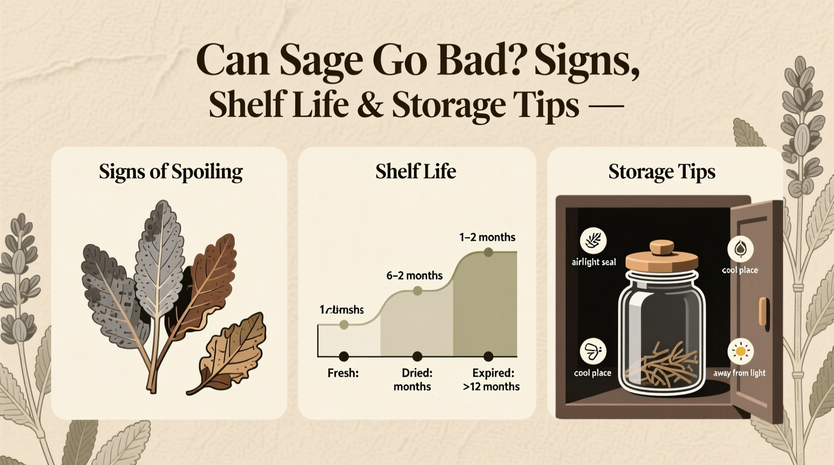 Can Sage Go Bad? Signs, Shelf Life & Storage Tips