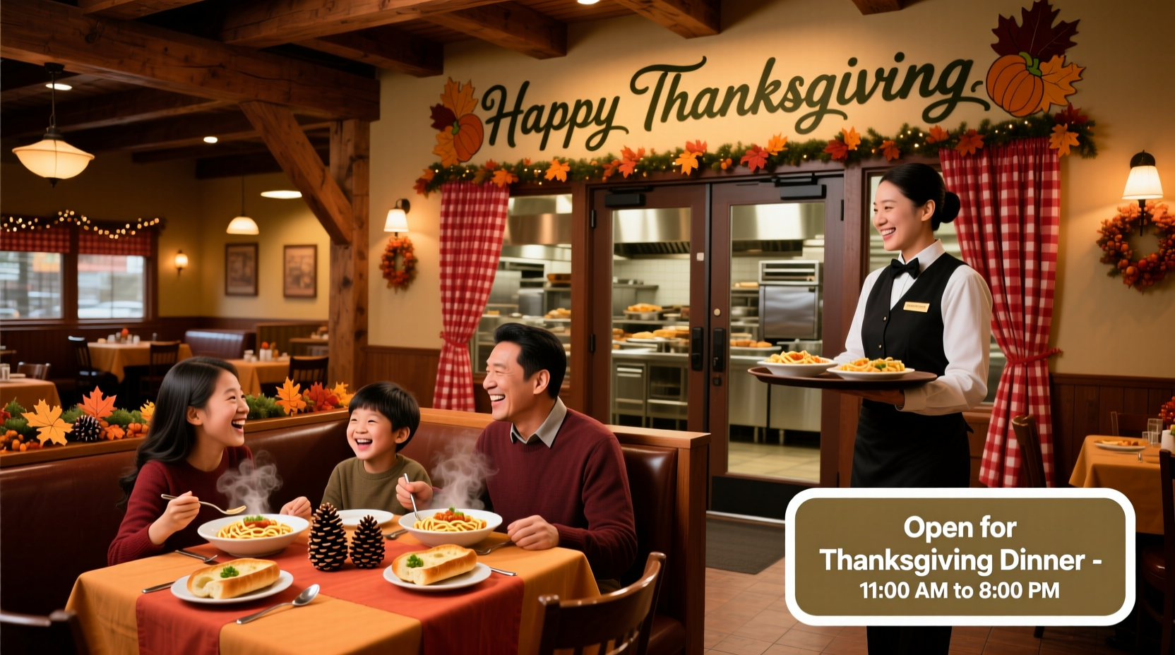 is the olive garden open on thanksgiving