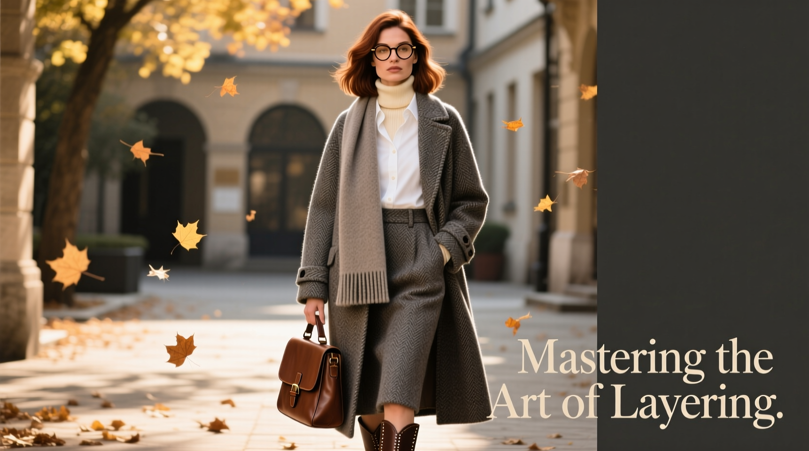 mastering the art of layering with a tweed coat stylish and cozy outfit tips
