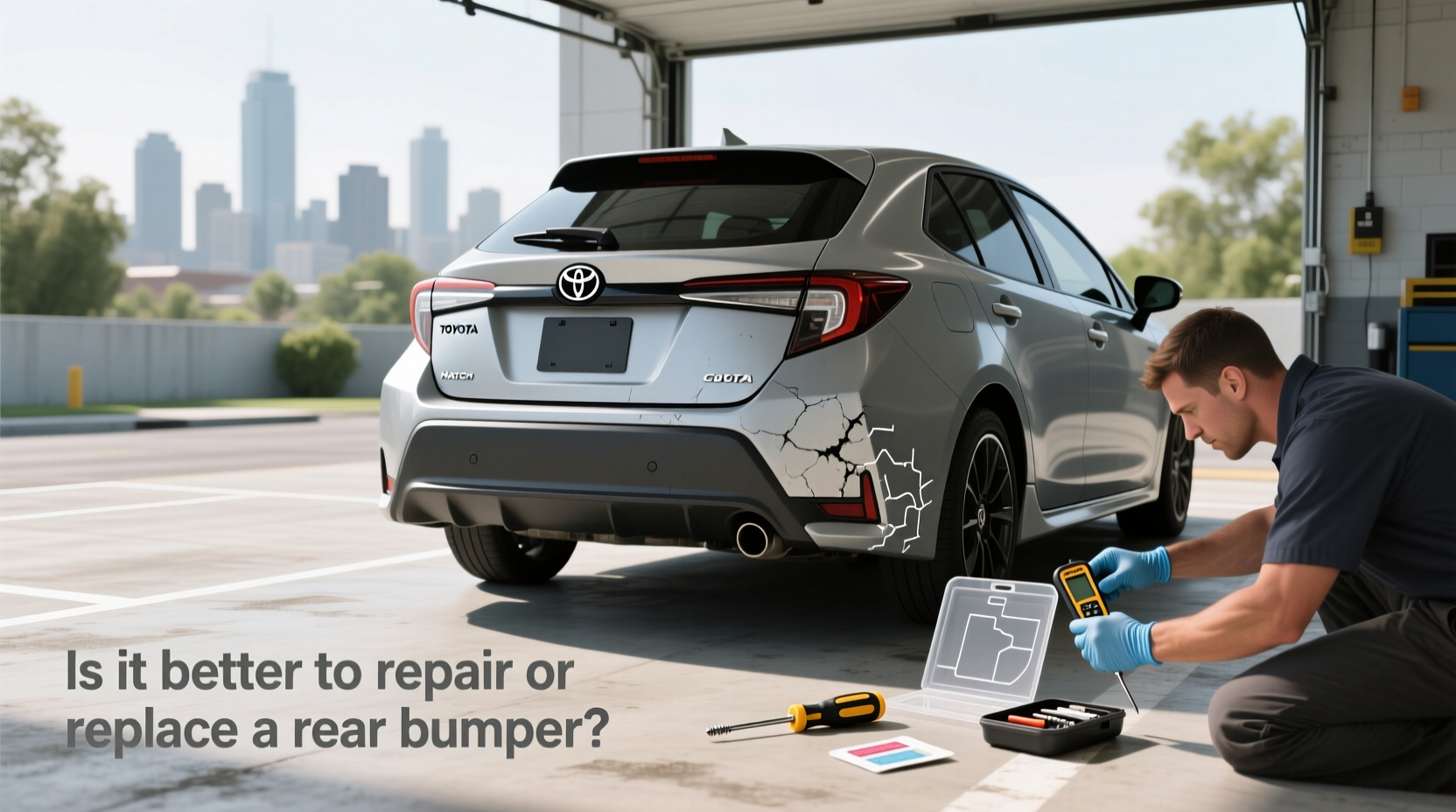 Rear Bumper Repair or Replacement Guide
