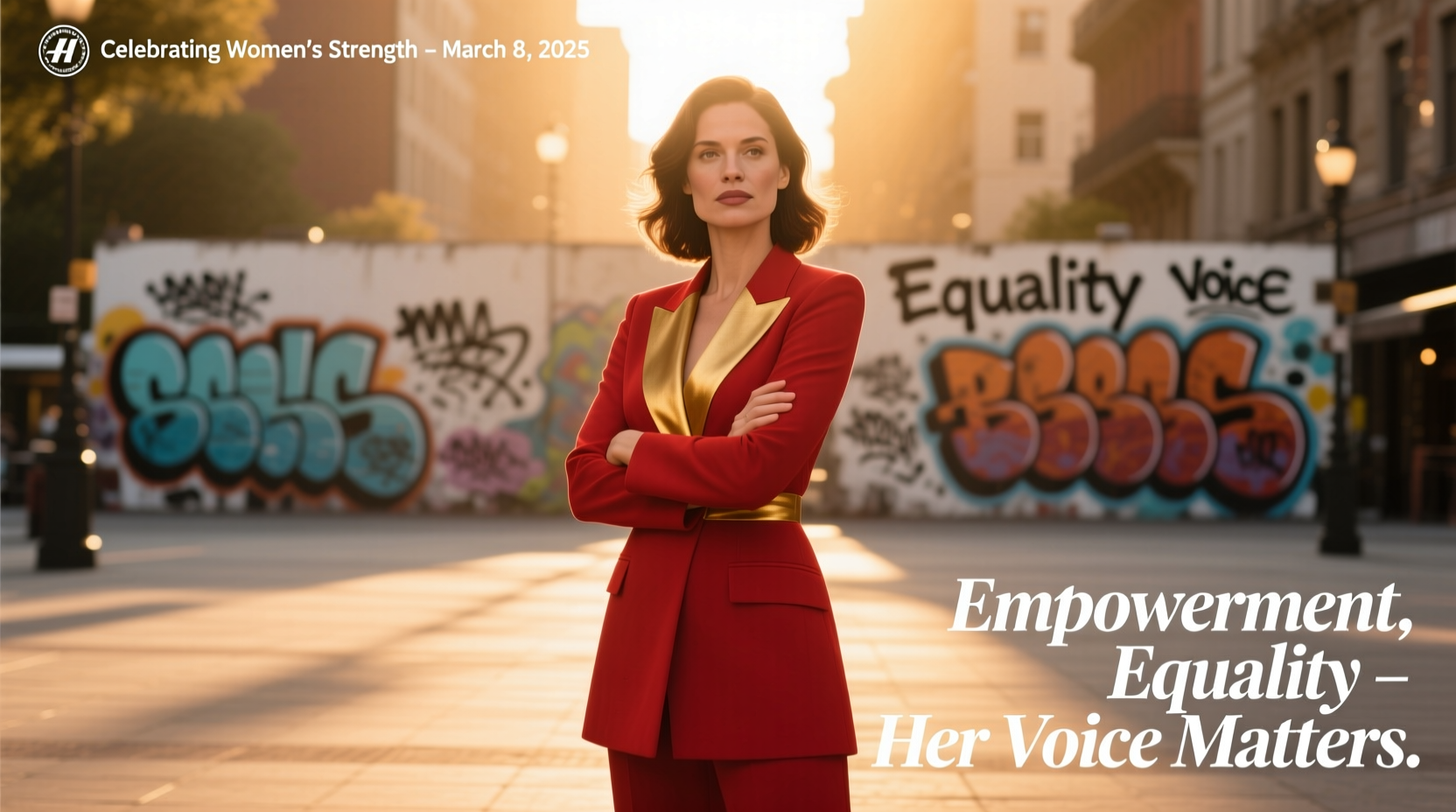 womens day arms crossed