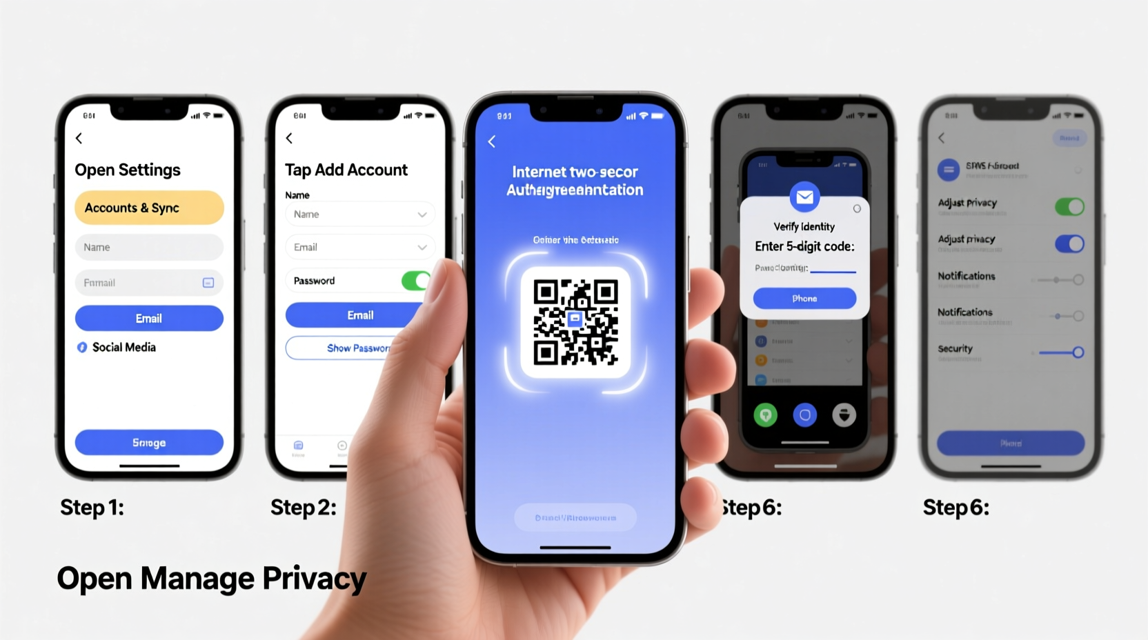 step by step guide to creating and managing an internet account on your cell phone