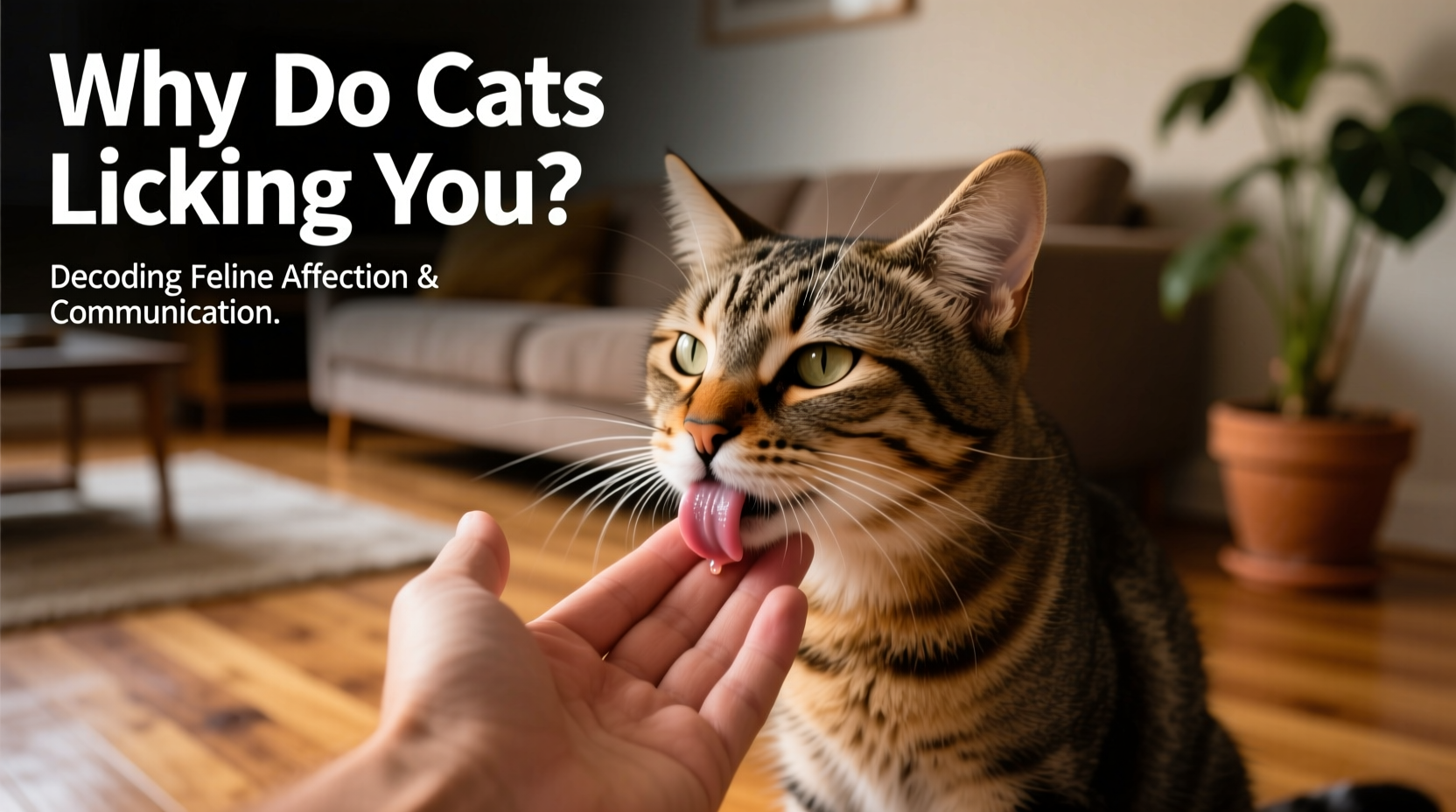 why do cats lick you decoding feline licking behavior