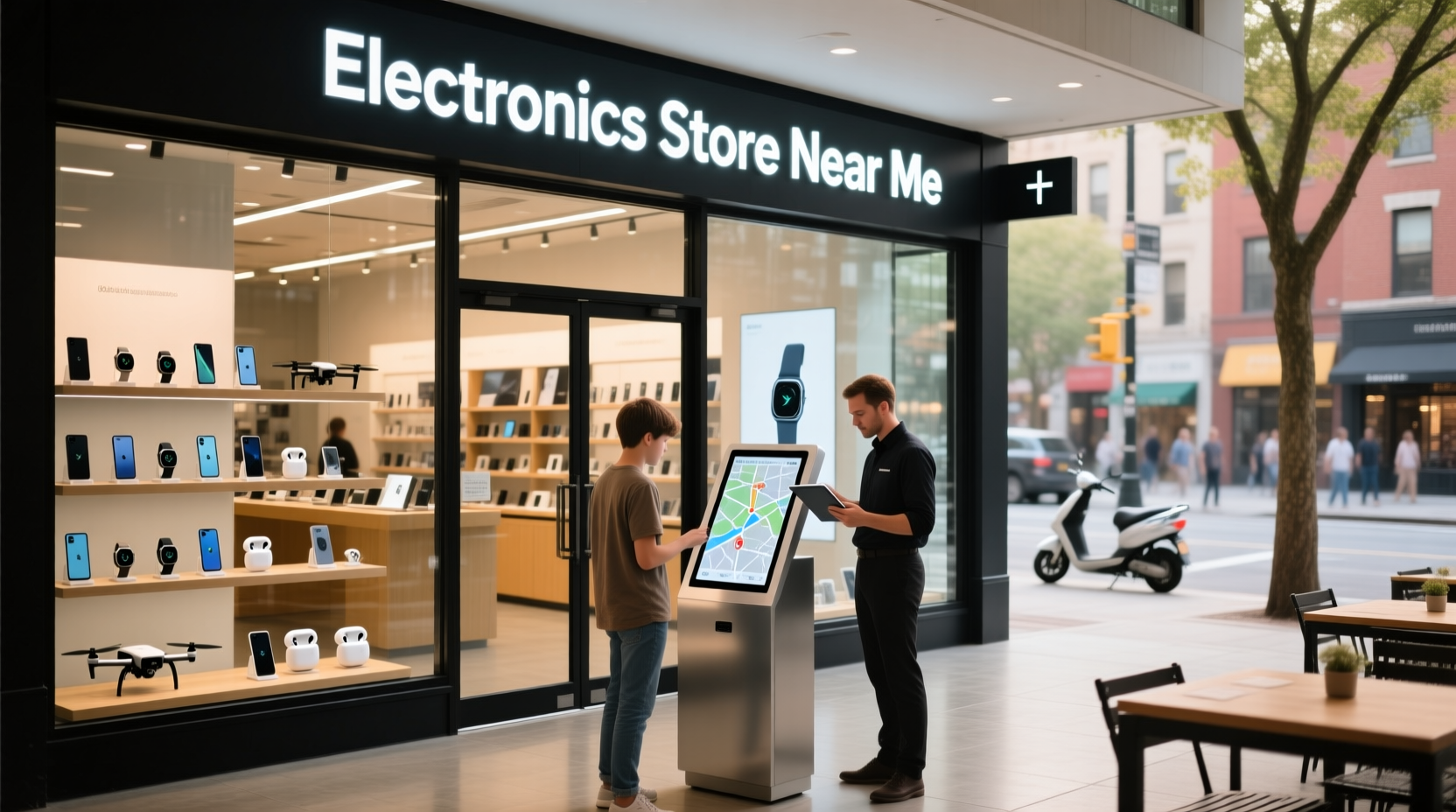 find the right electronics store near you