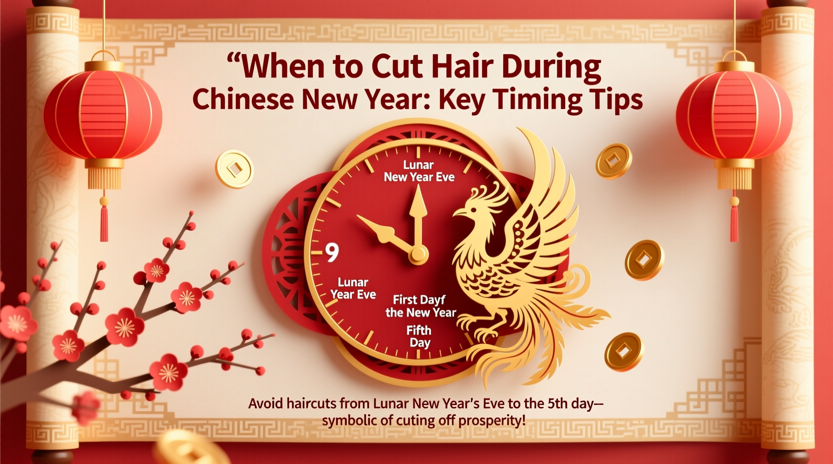 when to cut hair during chinese new year