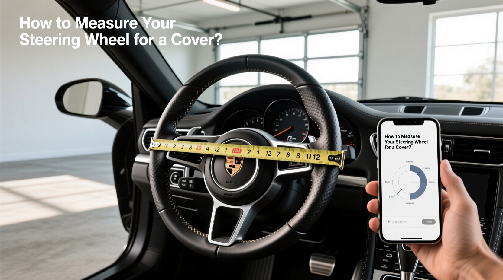 How to choose 12 inch steering wheel cover,How do I measure my steering wheel for a cover?