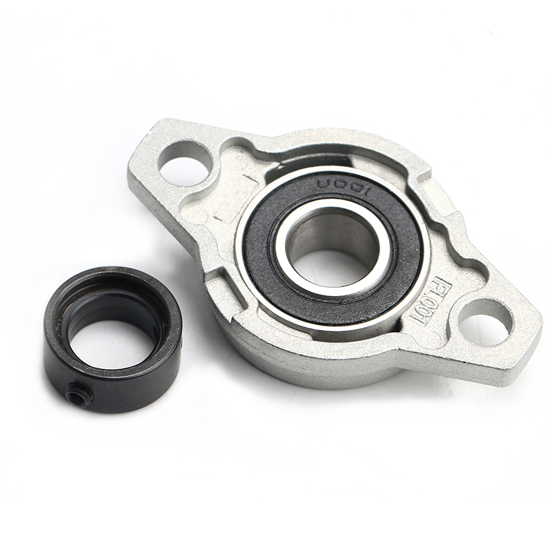 20mm bore Small adjustable insert bearing eccentric sleeve zinc alloy pillow block bearing UFL 004 UFL004