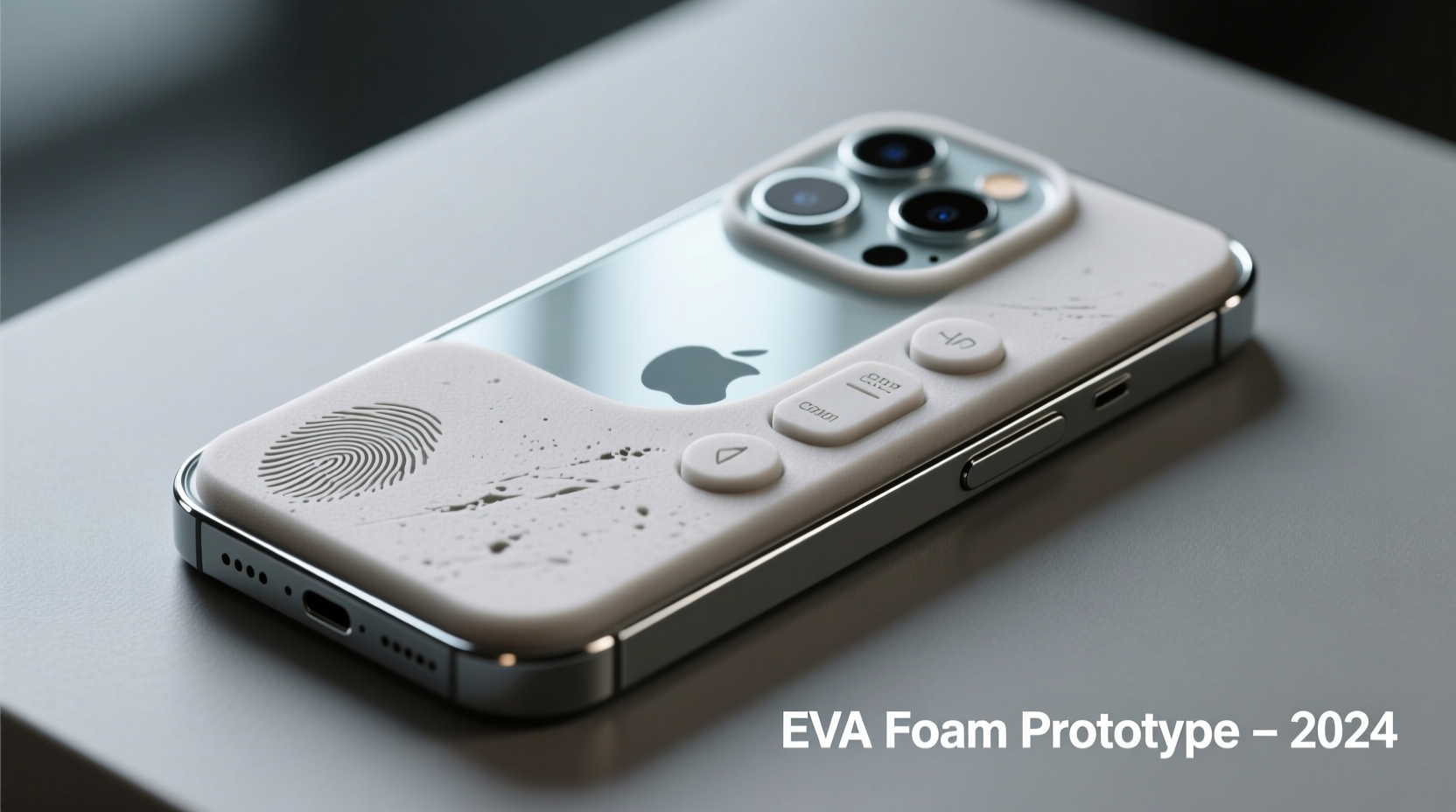 creative guide crafting a realistic mobile phone model using eva rubber foam