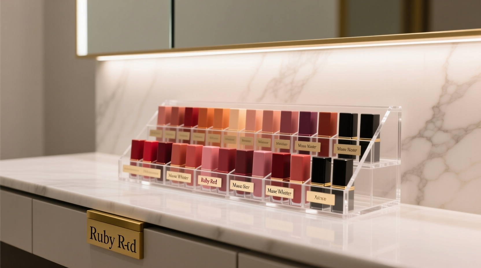 smart and stylish ways to store your lipstick collection for easy access and longevity