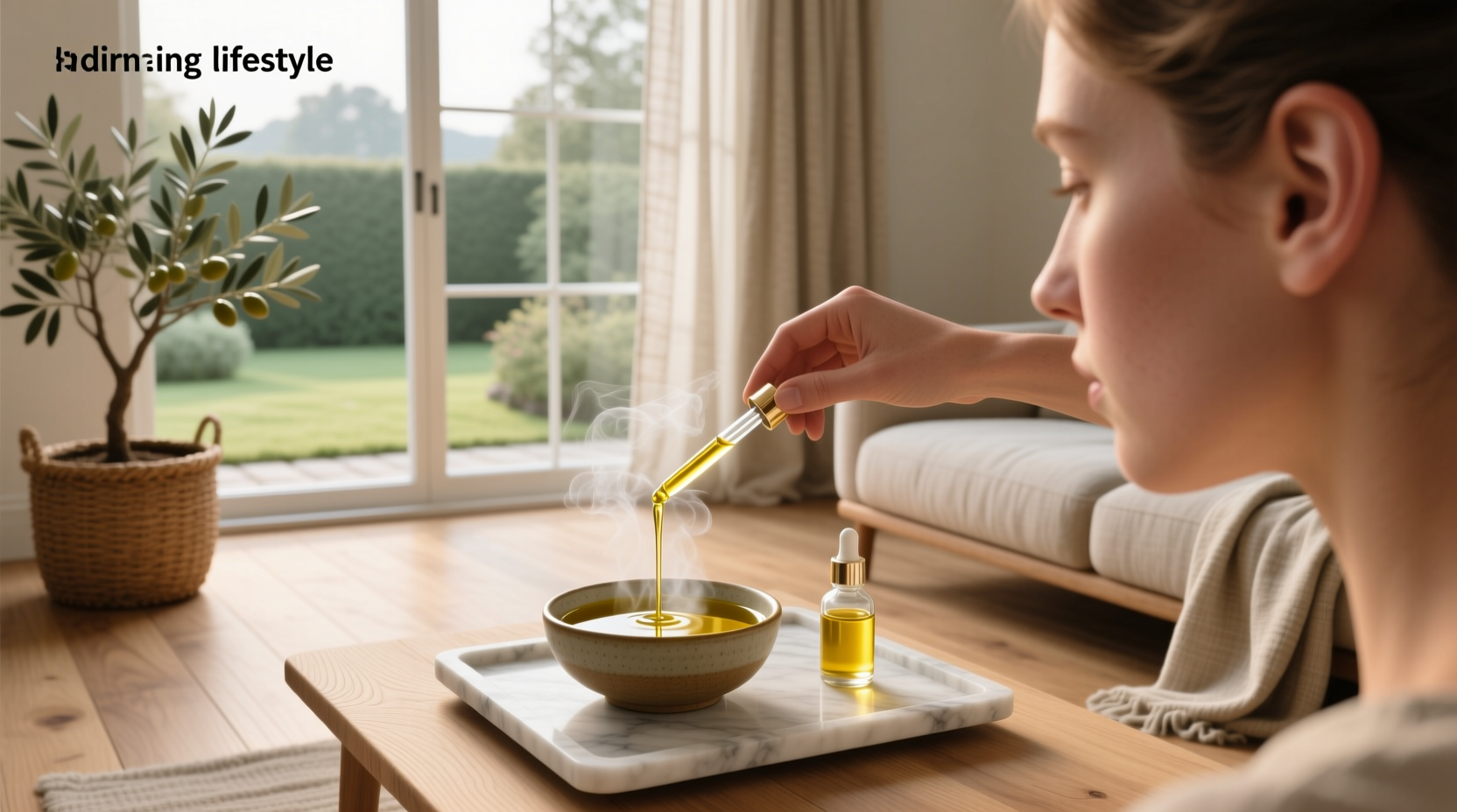 warming olive oil for ear care