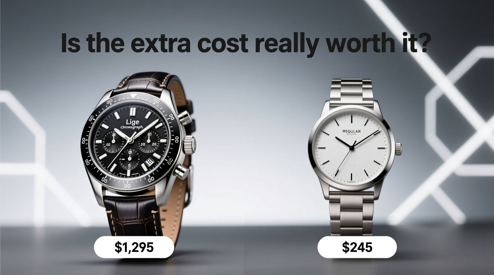 lige chronograph watch vs regular watch is the extra cost really worth it