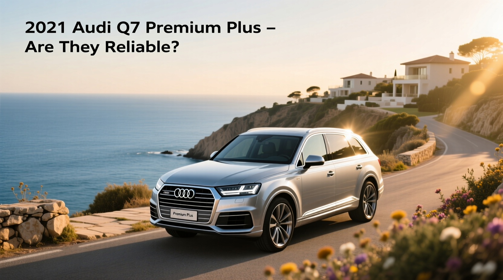 2021 Audi Q7 Premium Plus interior dashboard view