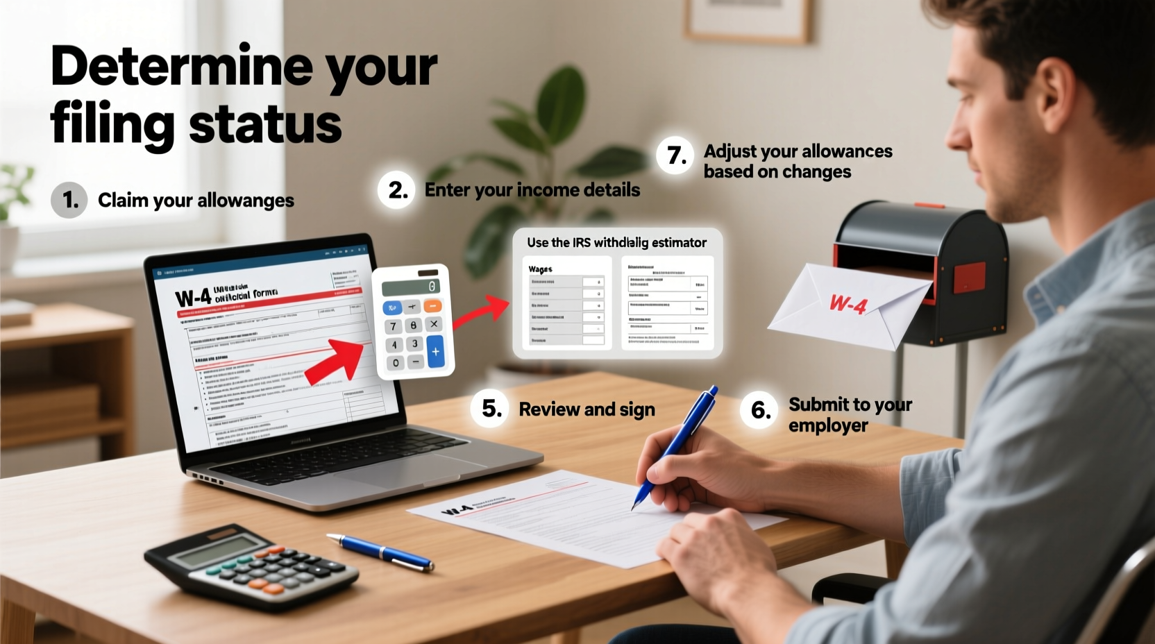 step by step guide to accurately filling out your w 4 as a single filer