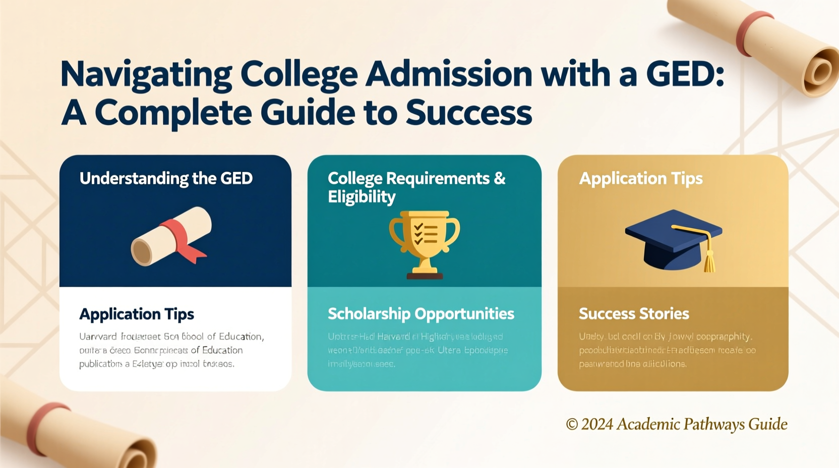 navigating college admission with a ged a complete guide to success