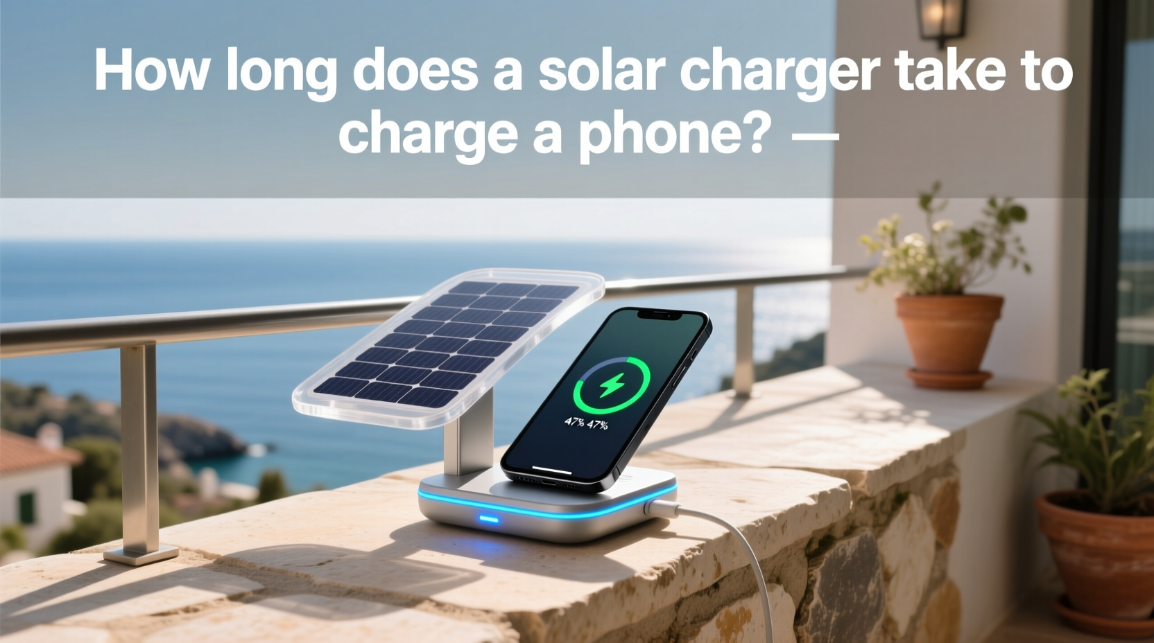 Wireless Solar Charger Guide: How Long to Charge a Phone?