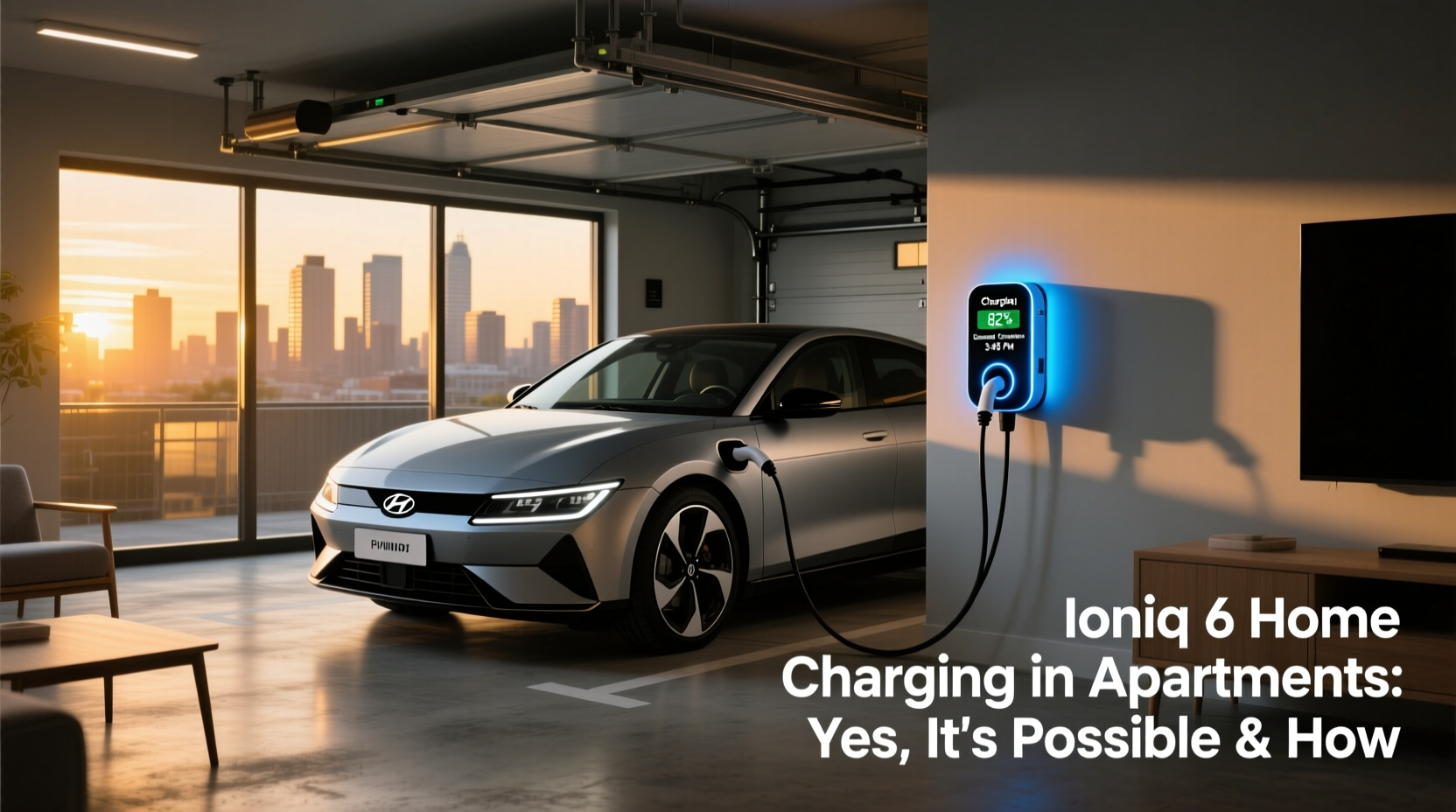 ioniq 6 home charging apartment