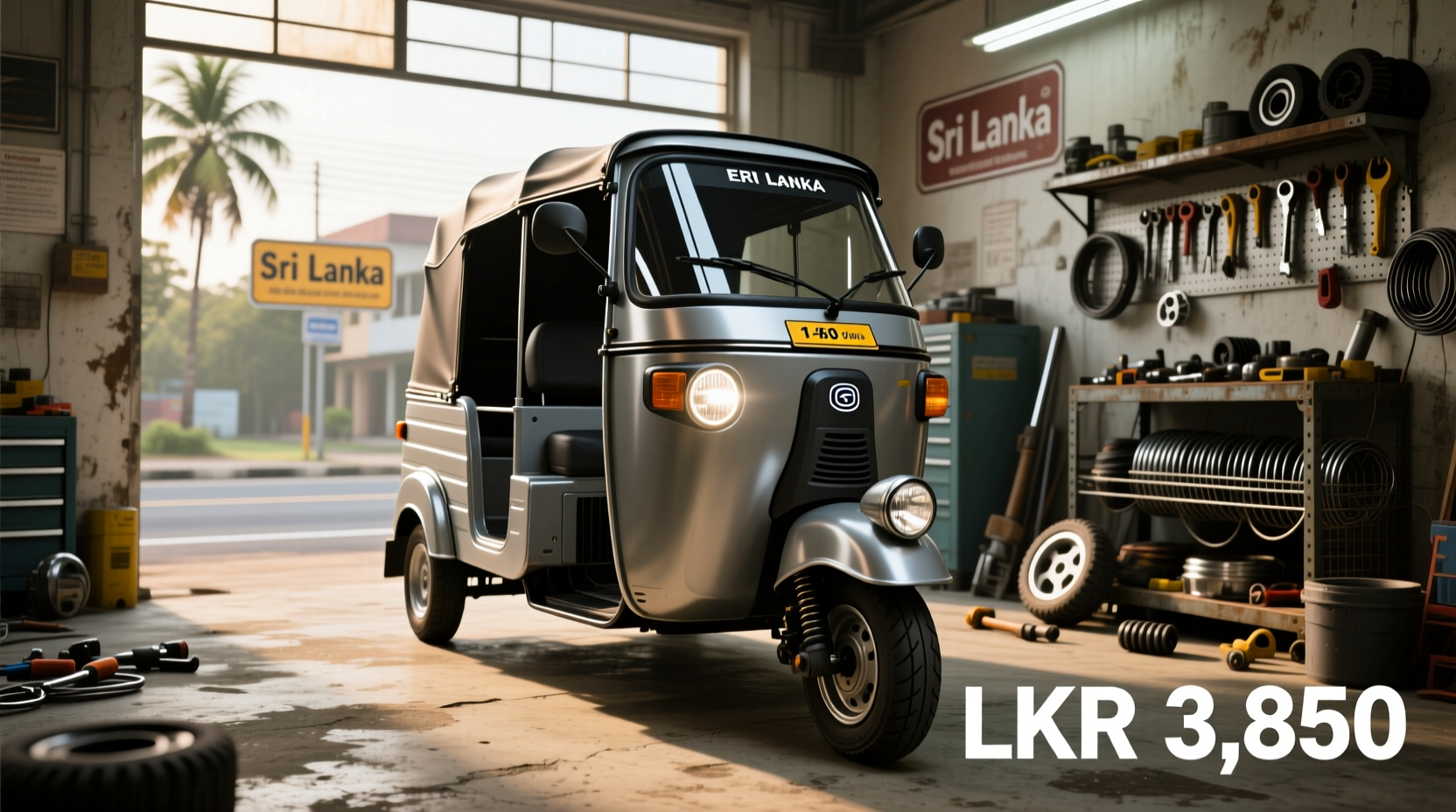 What Is the Price of Three Wheel Headlights in Sri Lanka?