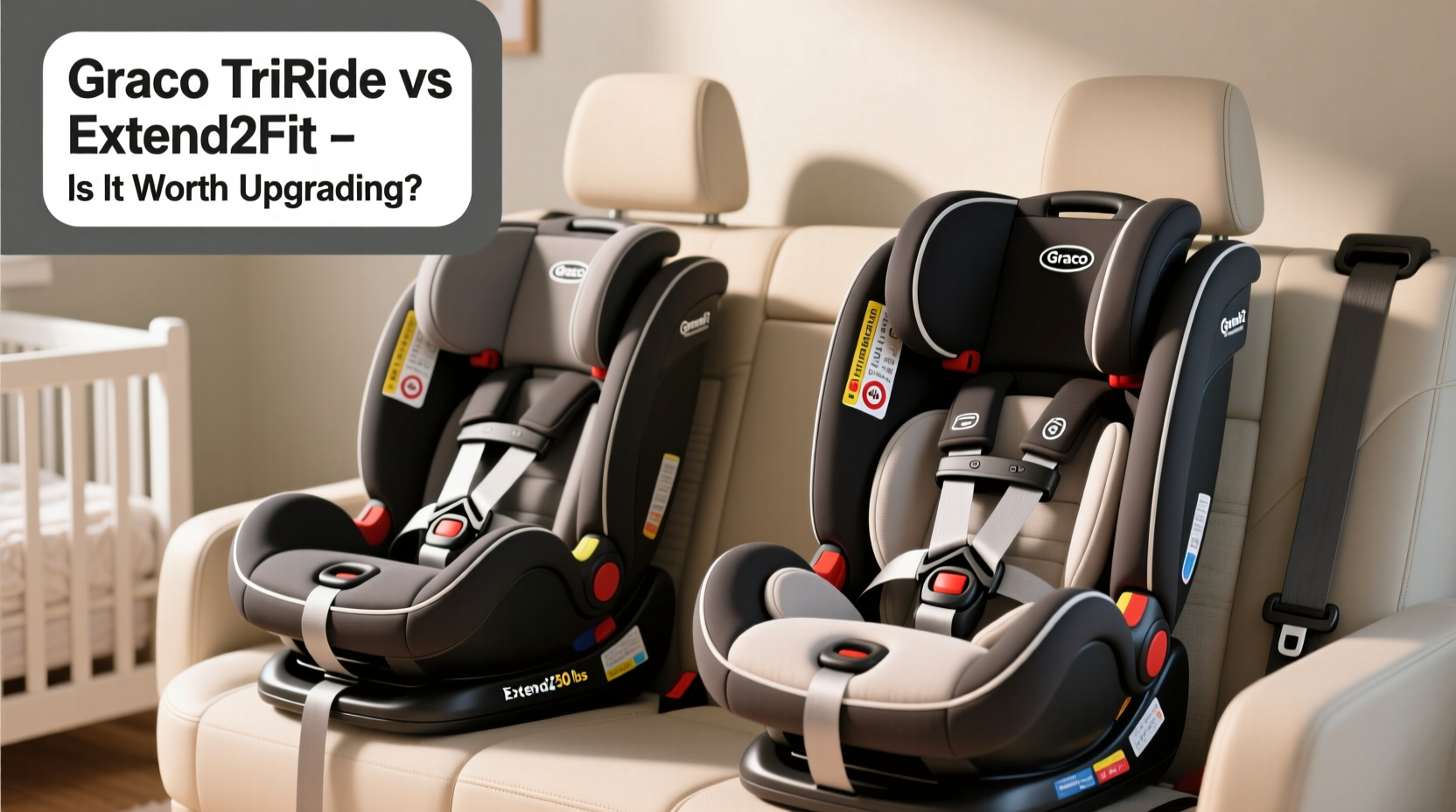graco triride vs extend2fit is it worth upgrading your car seat or are they basically the same
