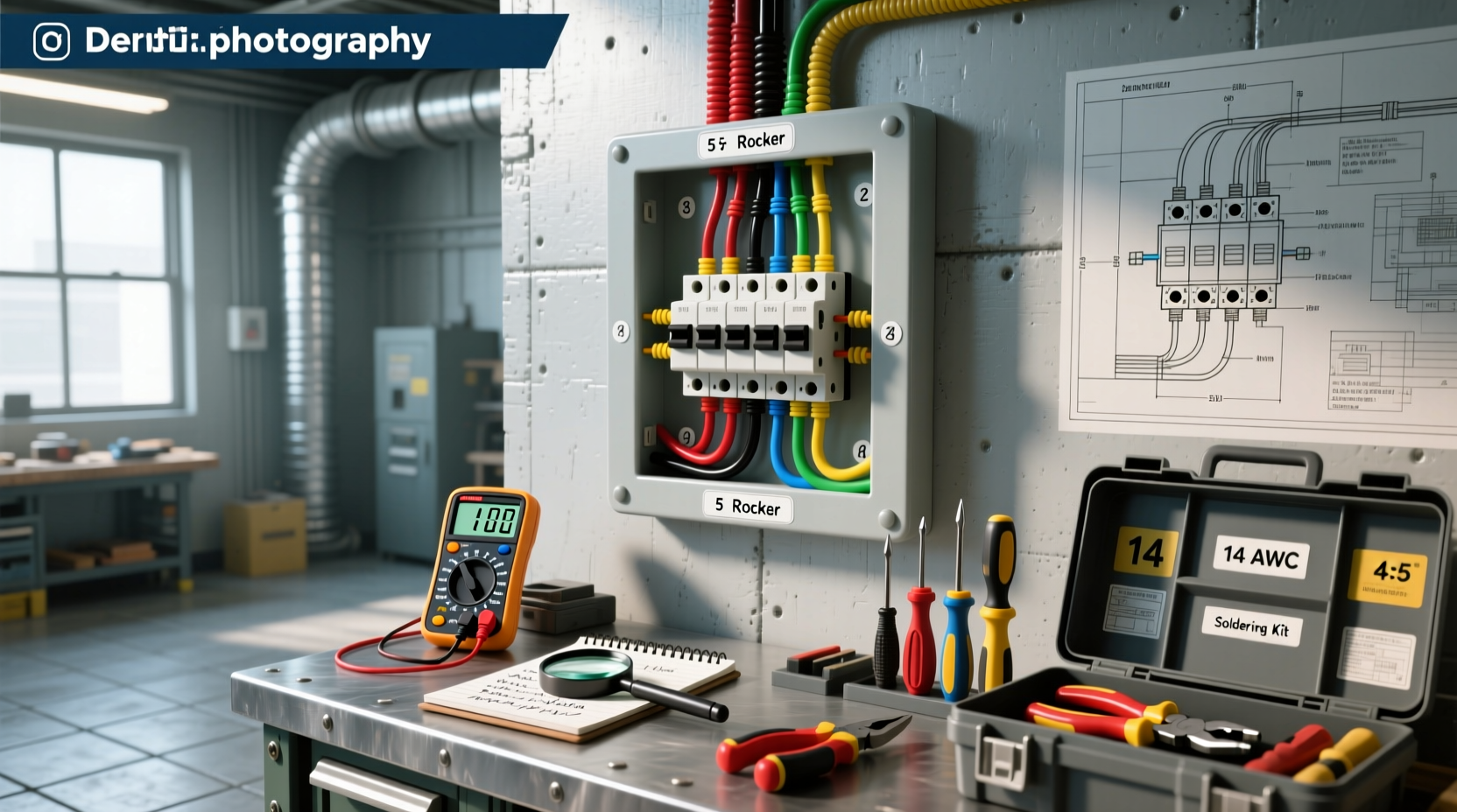 5 pin rocker switch wiring guide