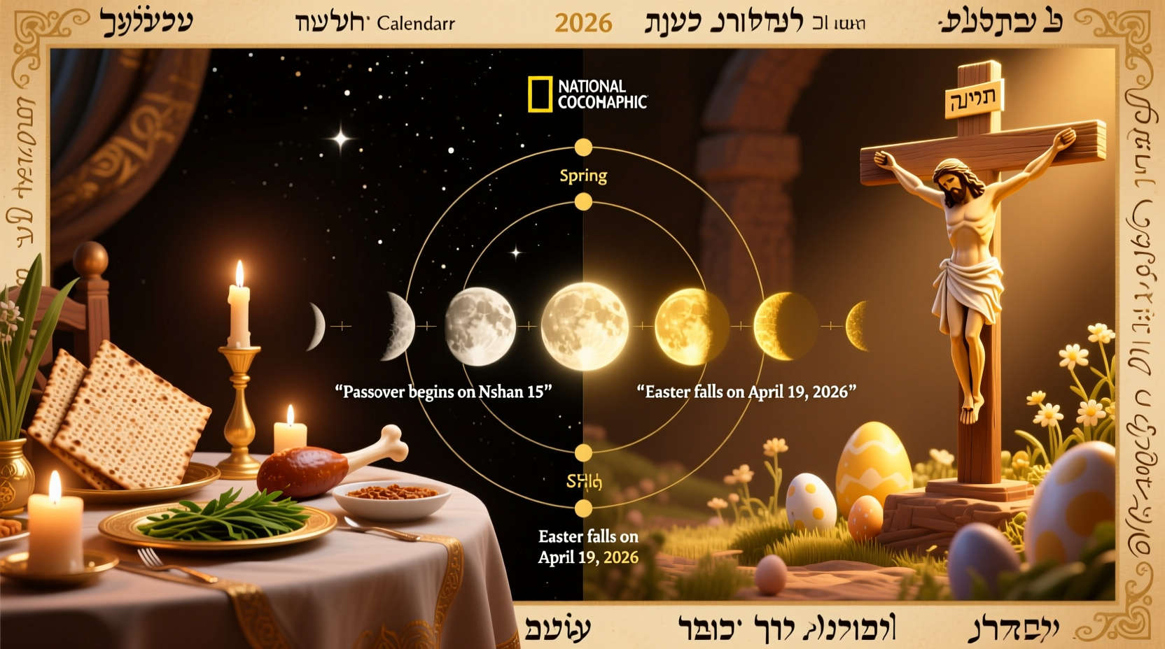 why do passover and easter coincide