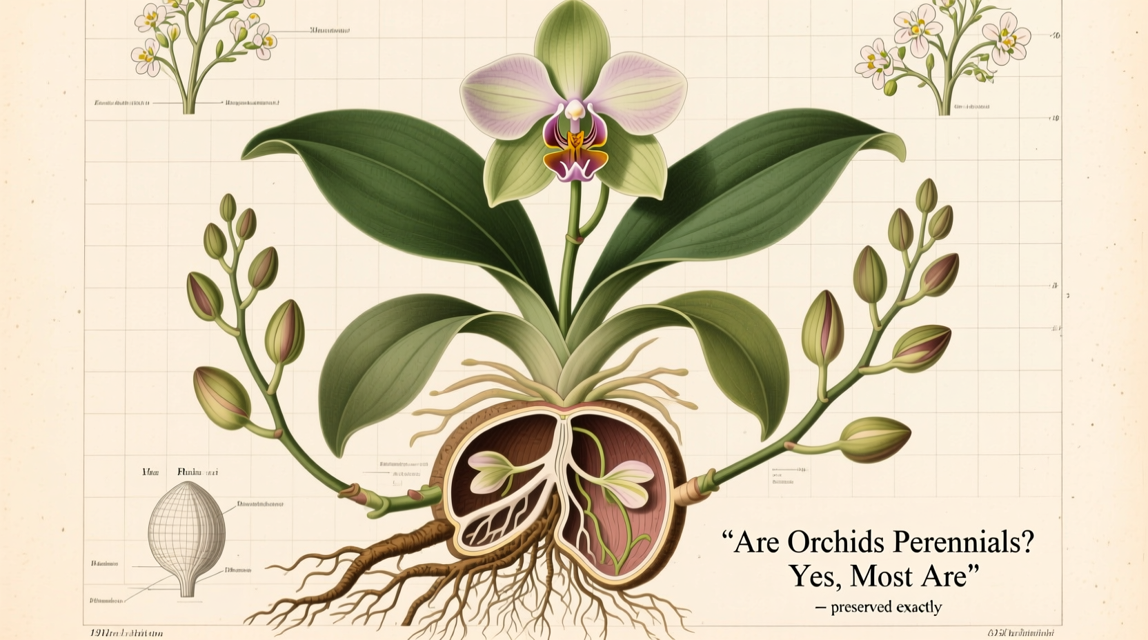 are orchids perennials