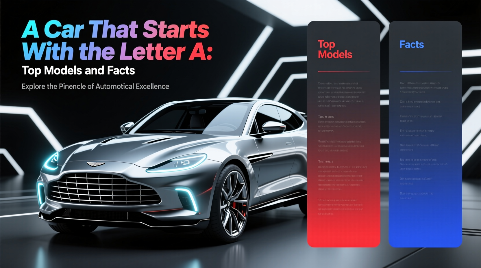 a car that starts with the letter a