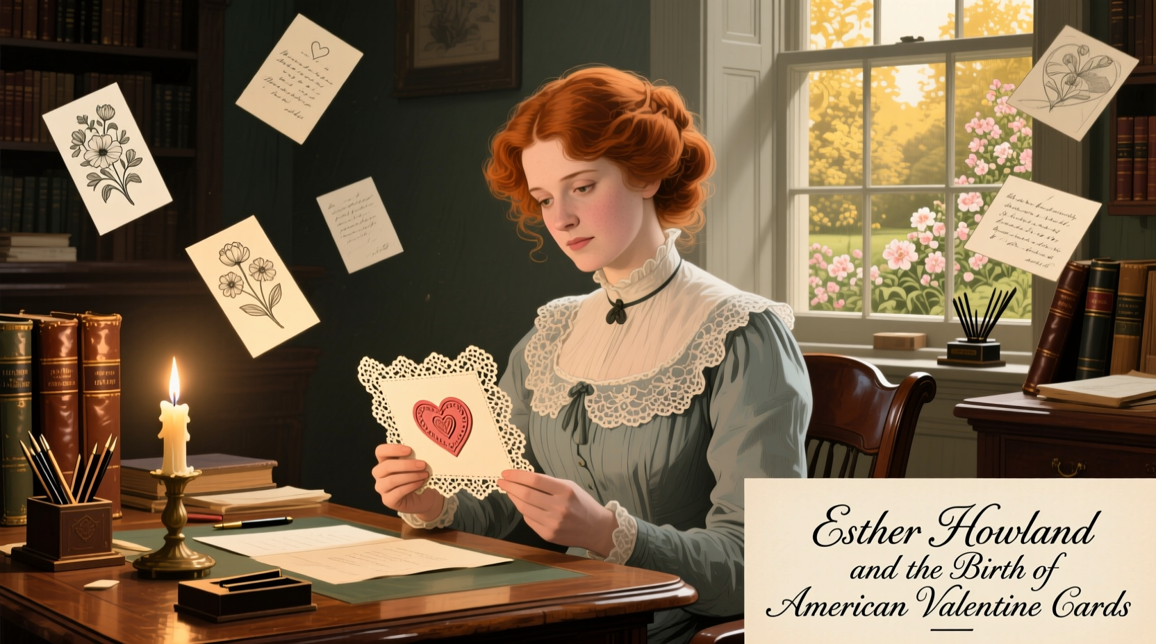 what did esther howland do valentines day