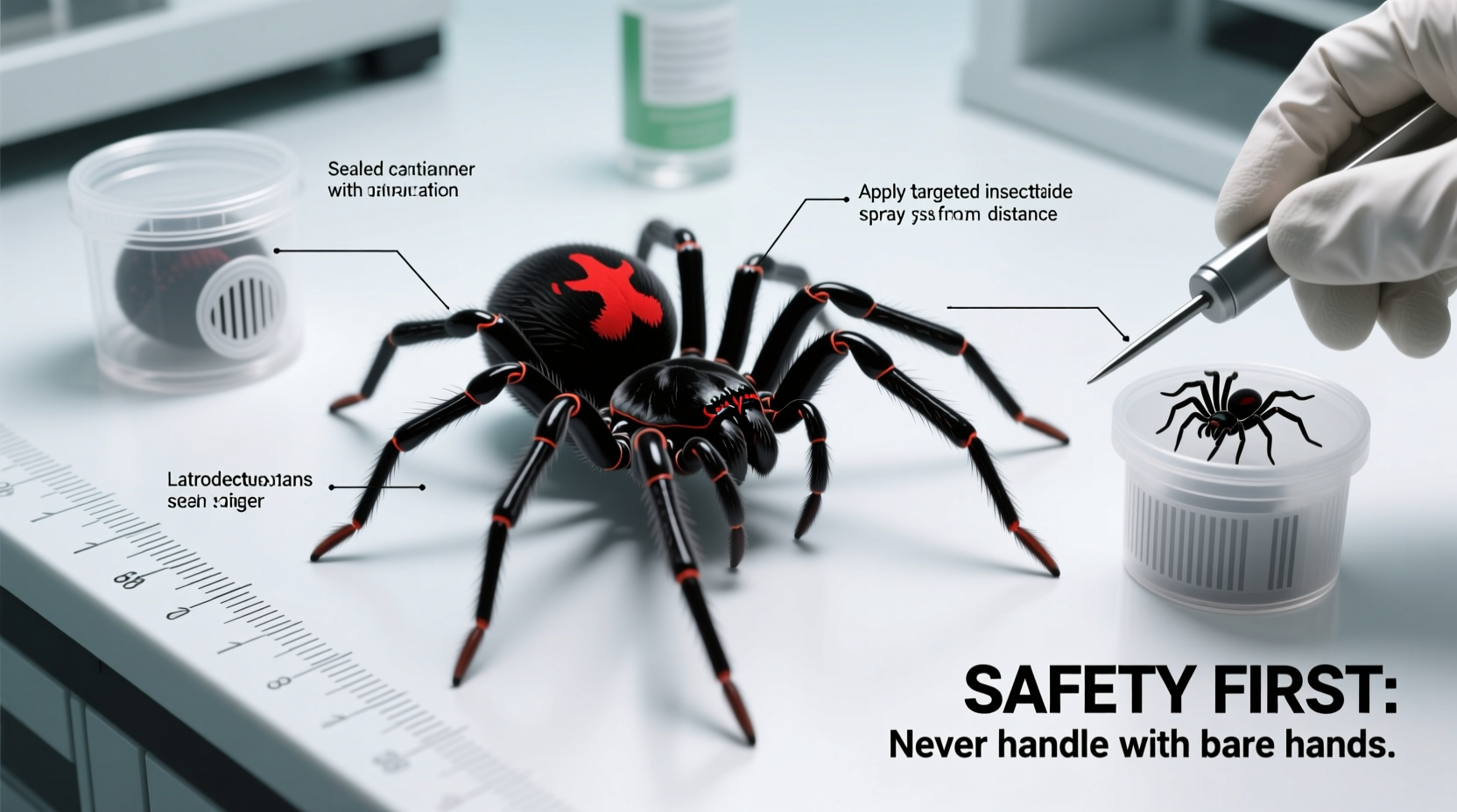 effective approaches for the best way to kill a black widow safely and efficiently