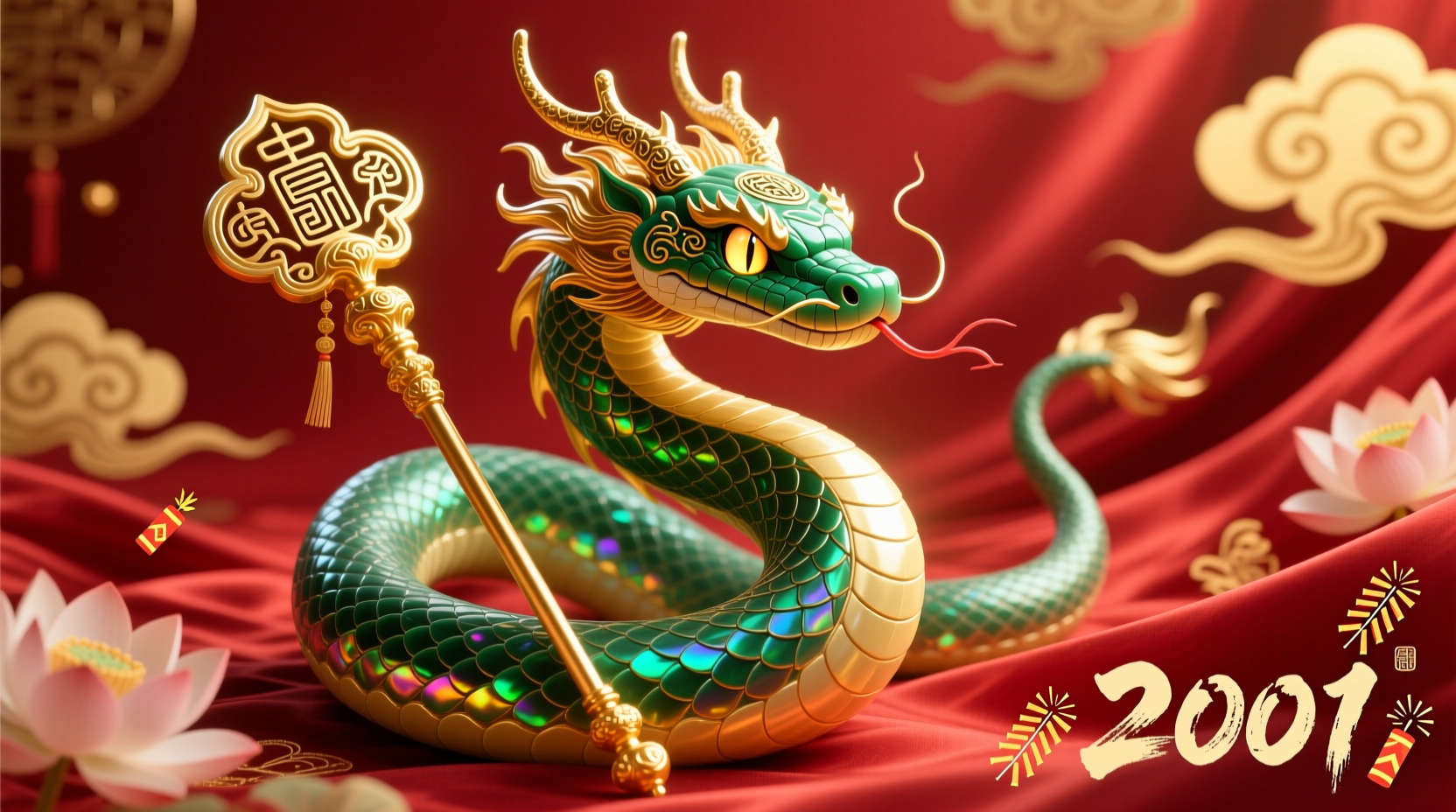 what chinese new year animal was 2001