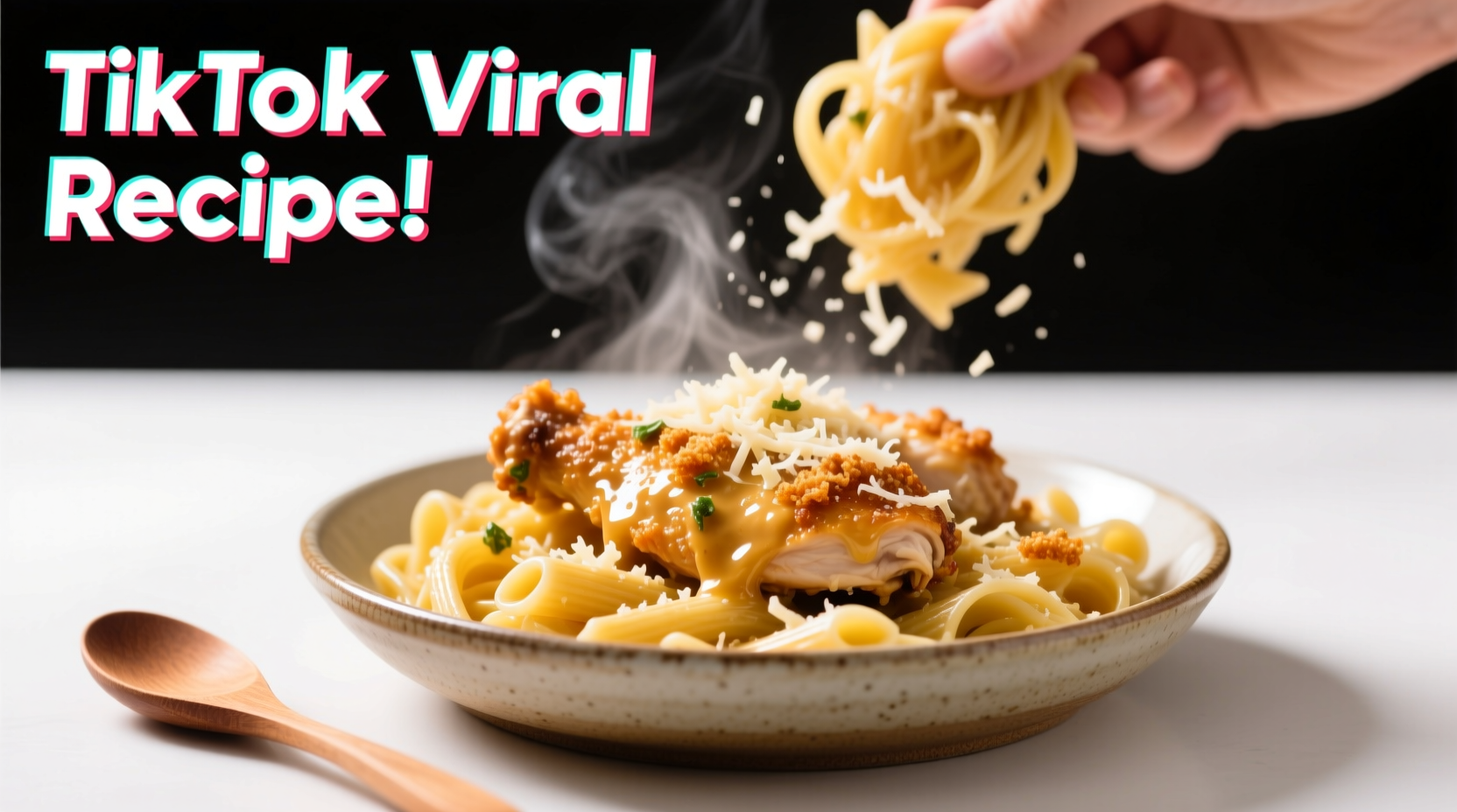 Perfect TikTok Garlic Parmesan Chicken Pasta Recipe