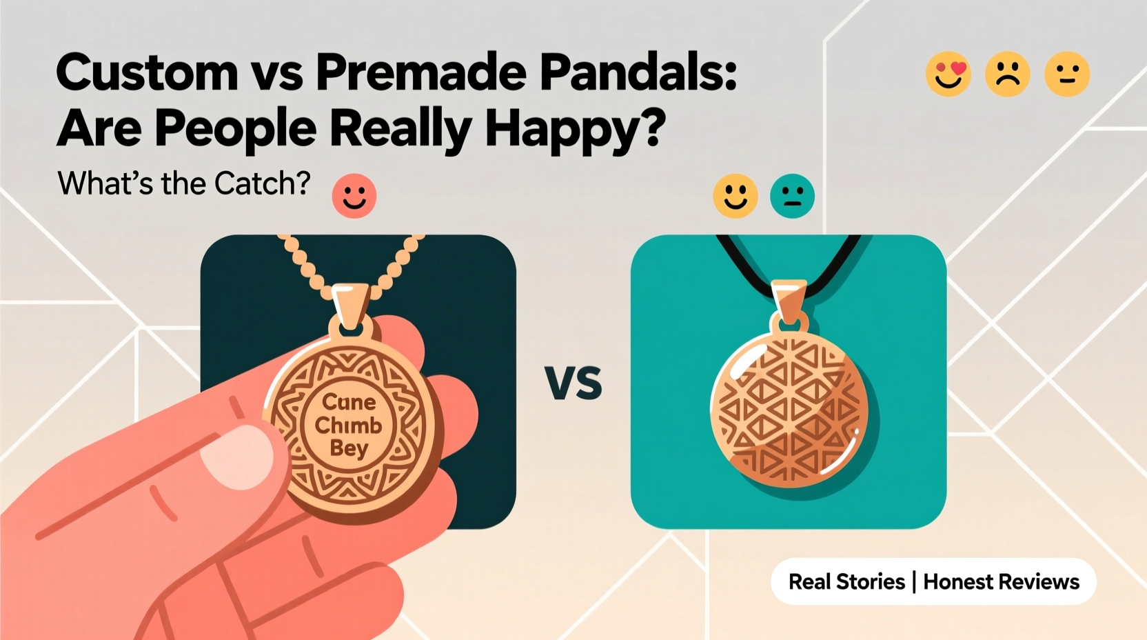 custom vs premade pendants are people really happy with the results whats the catch