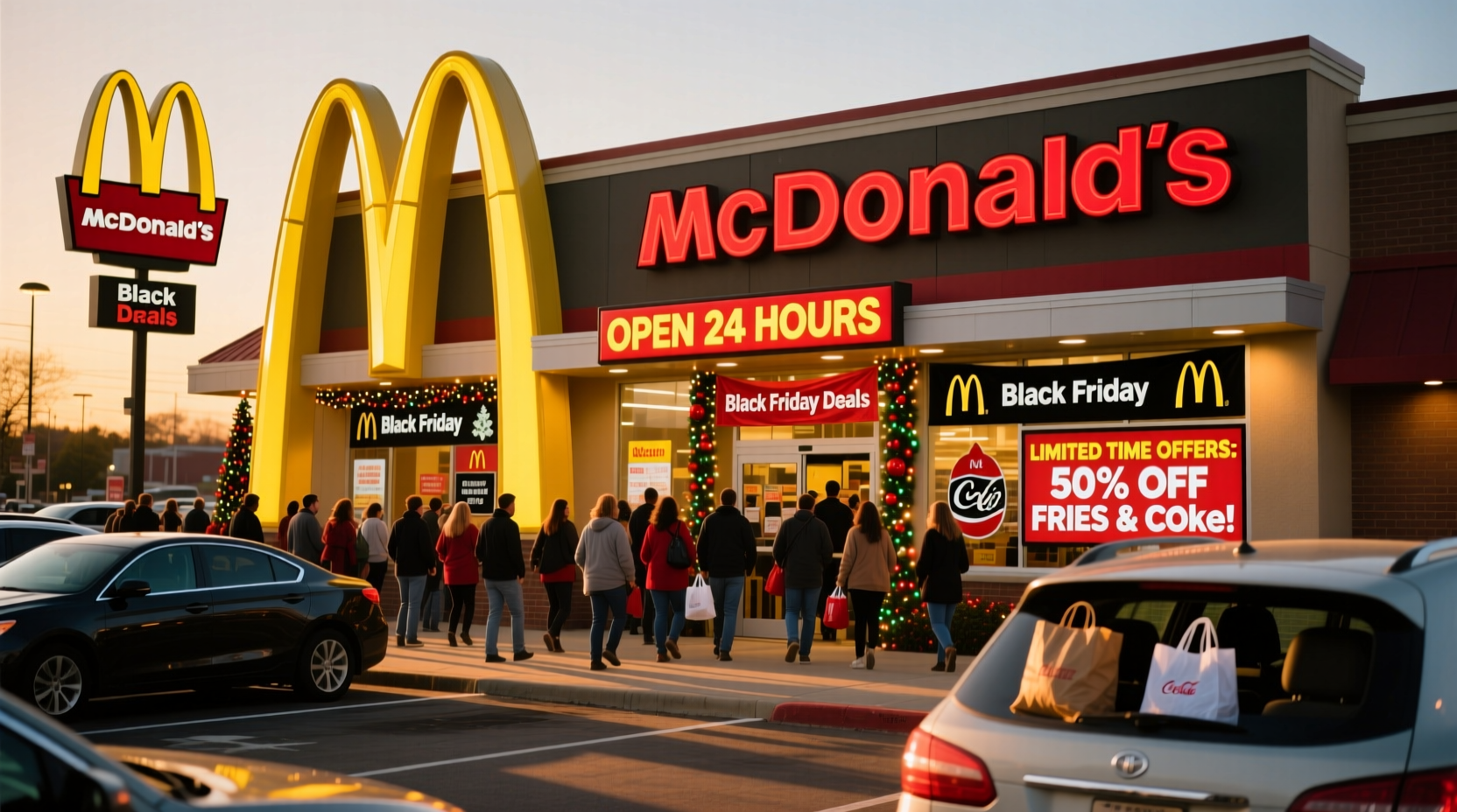 is mcdonalds open on black friday