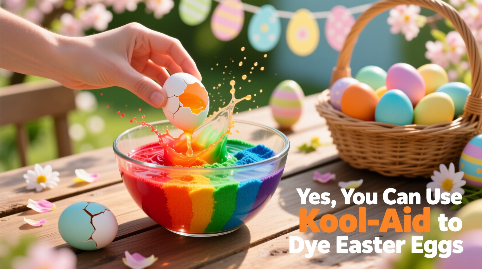 can you use koolaid to dye easter eggs