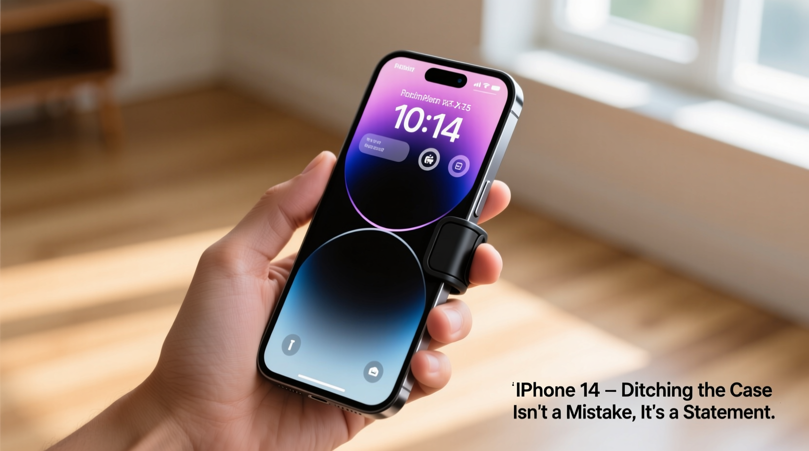 iphone 14 is everyone who ditches the case for a phone grip making a huge mistake