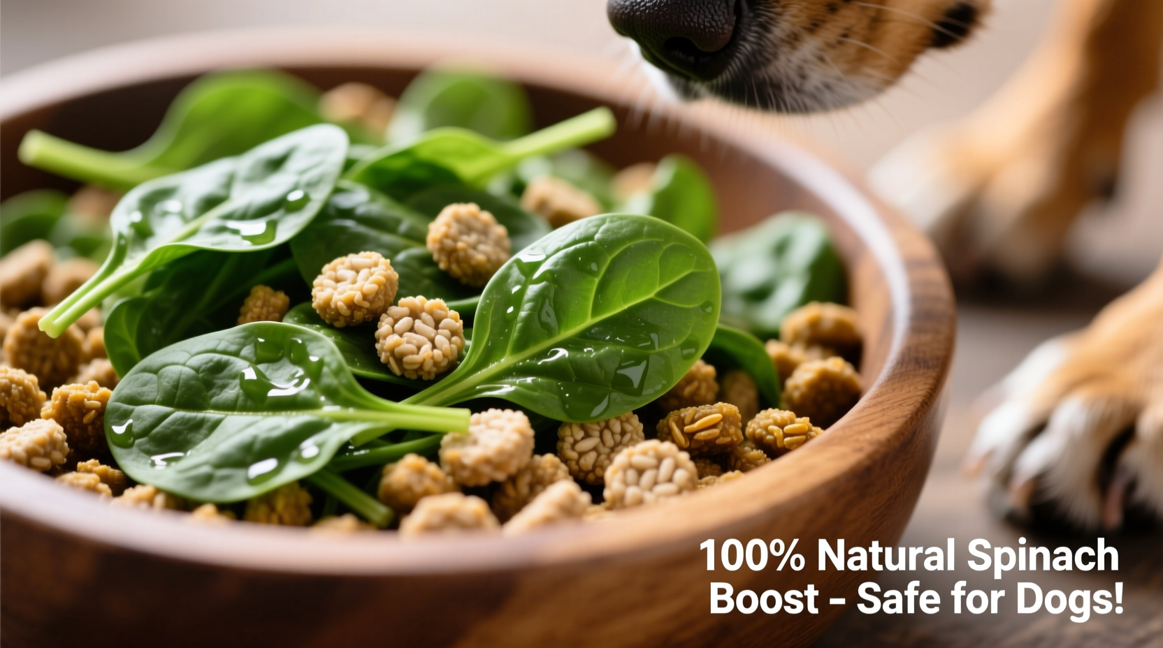 Spinach in Dog Food: Benefits, Risks & Safe Portions