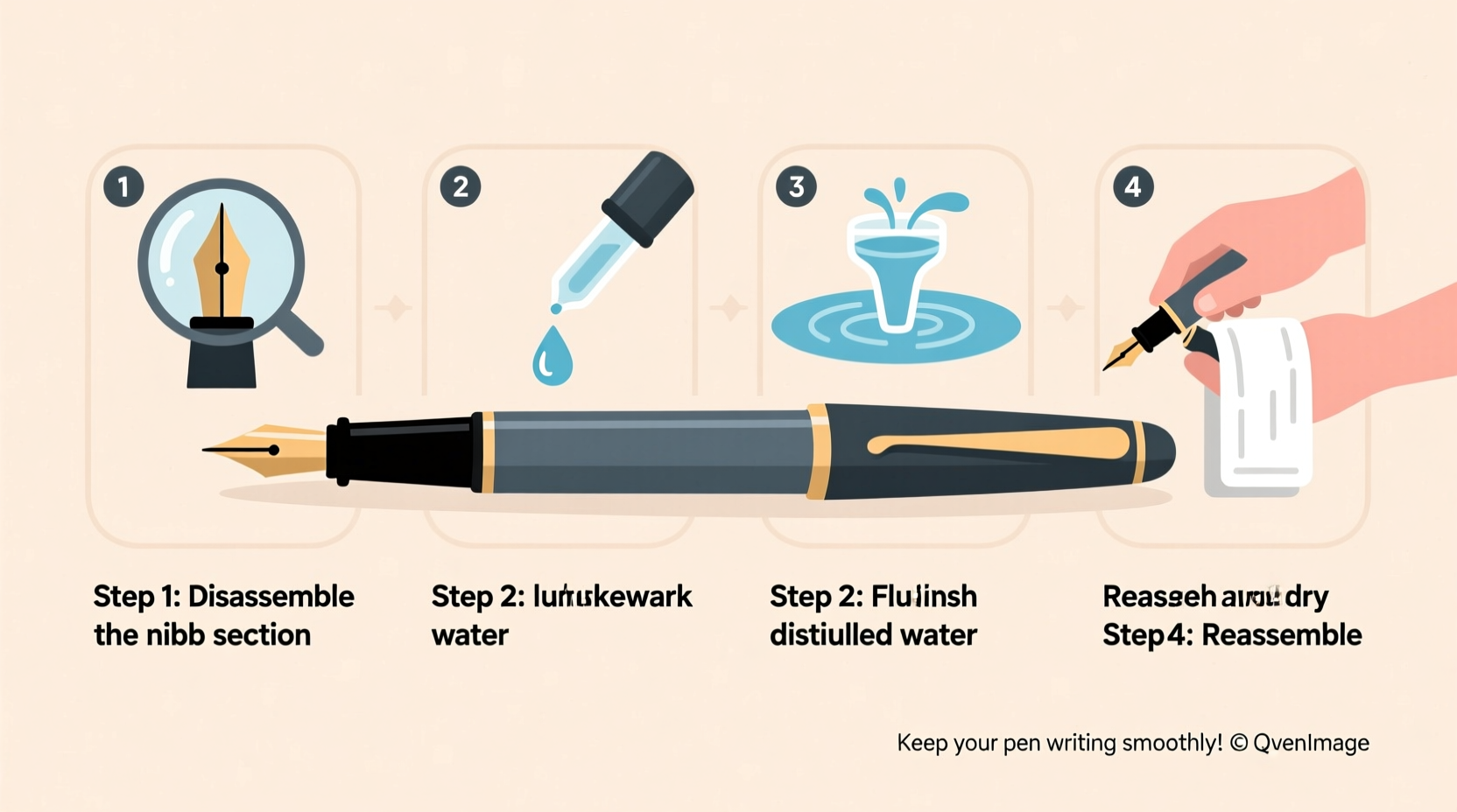 essential guide to cleaning and maintaining your fountain pen simple steps for beginners