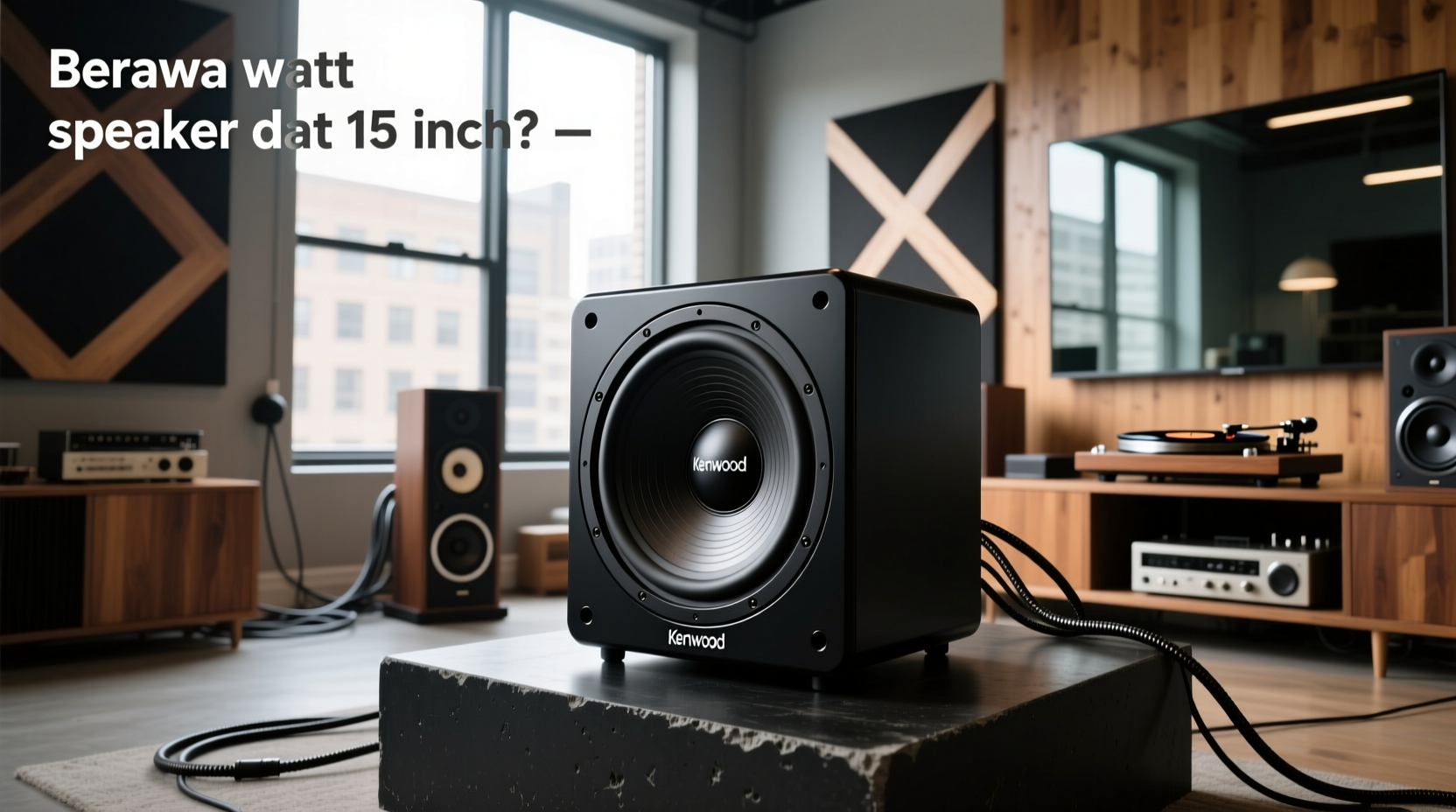 How to Choose a 15 Inch Subwoofer: A Practical Guide