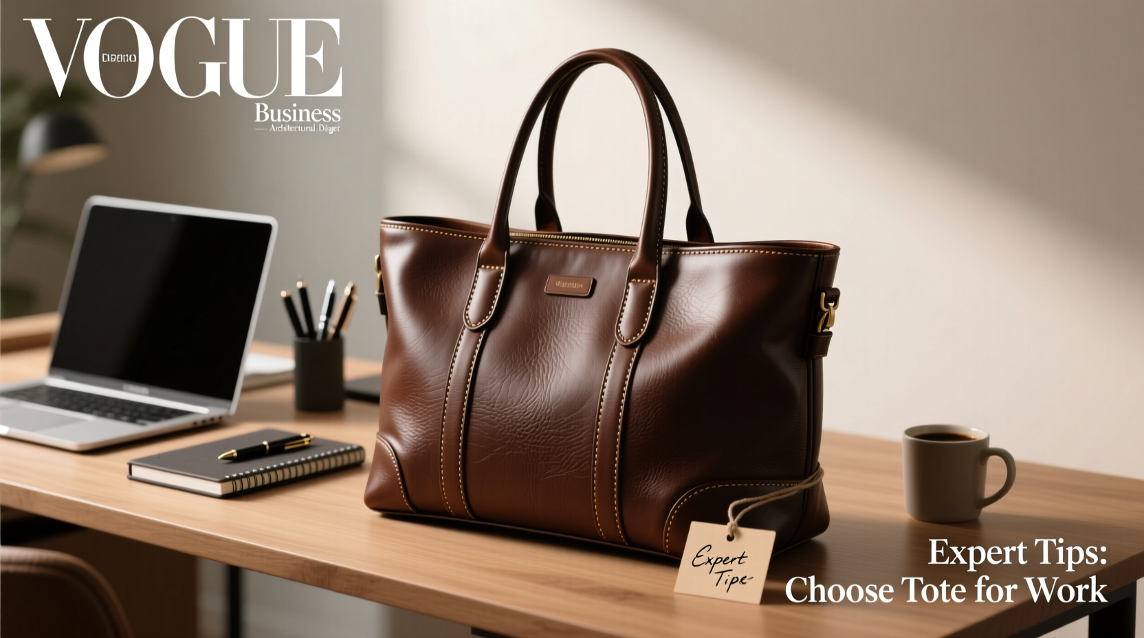 expert tips for choosing the ideal leather tote bag for work style function and durability