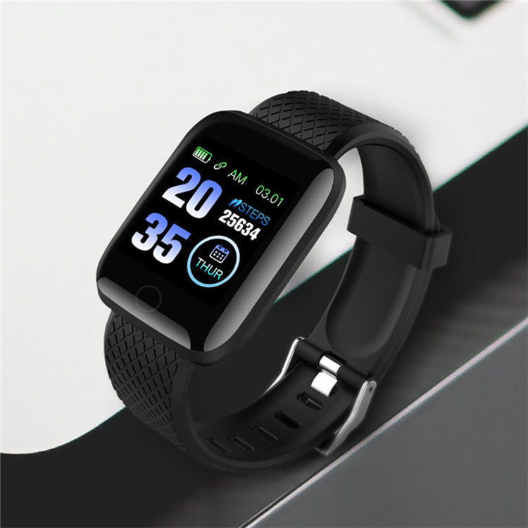 fitness tracker 116plus pedometer heart rate bt 4.