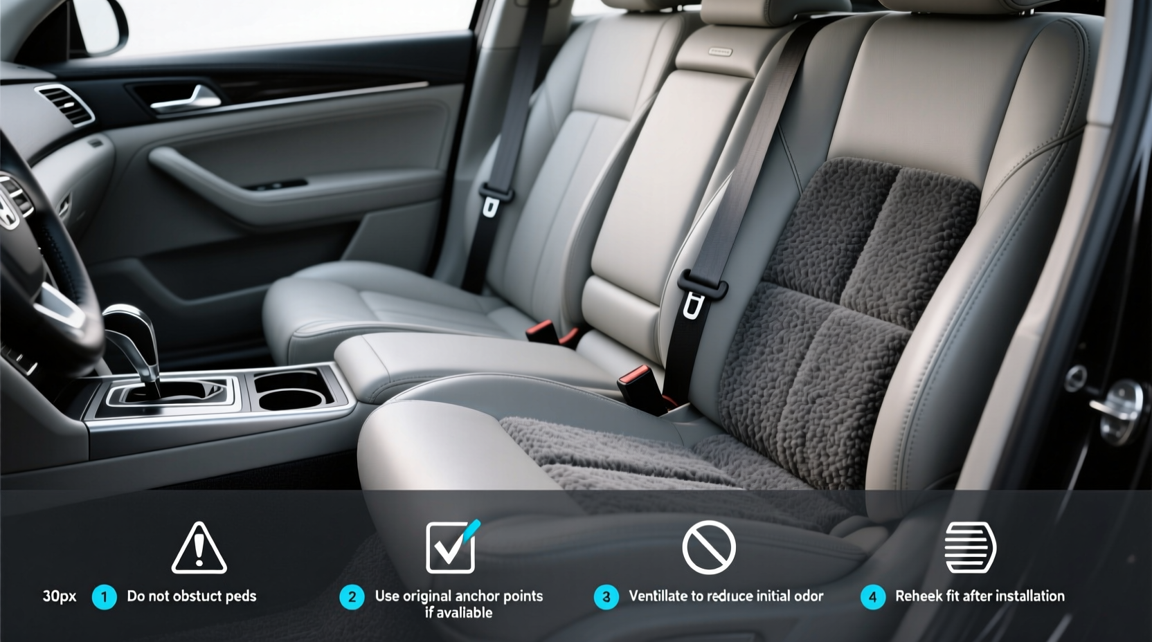 2008 honda accord front seat covers