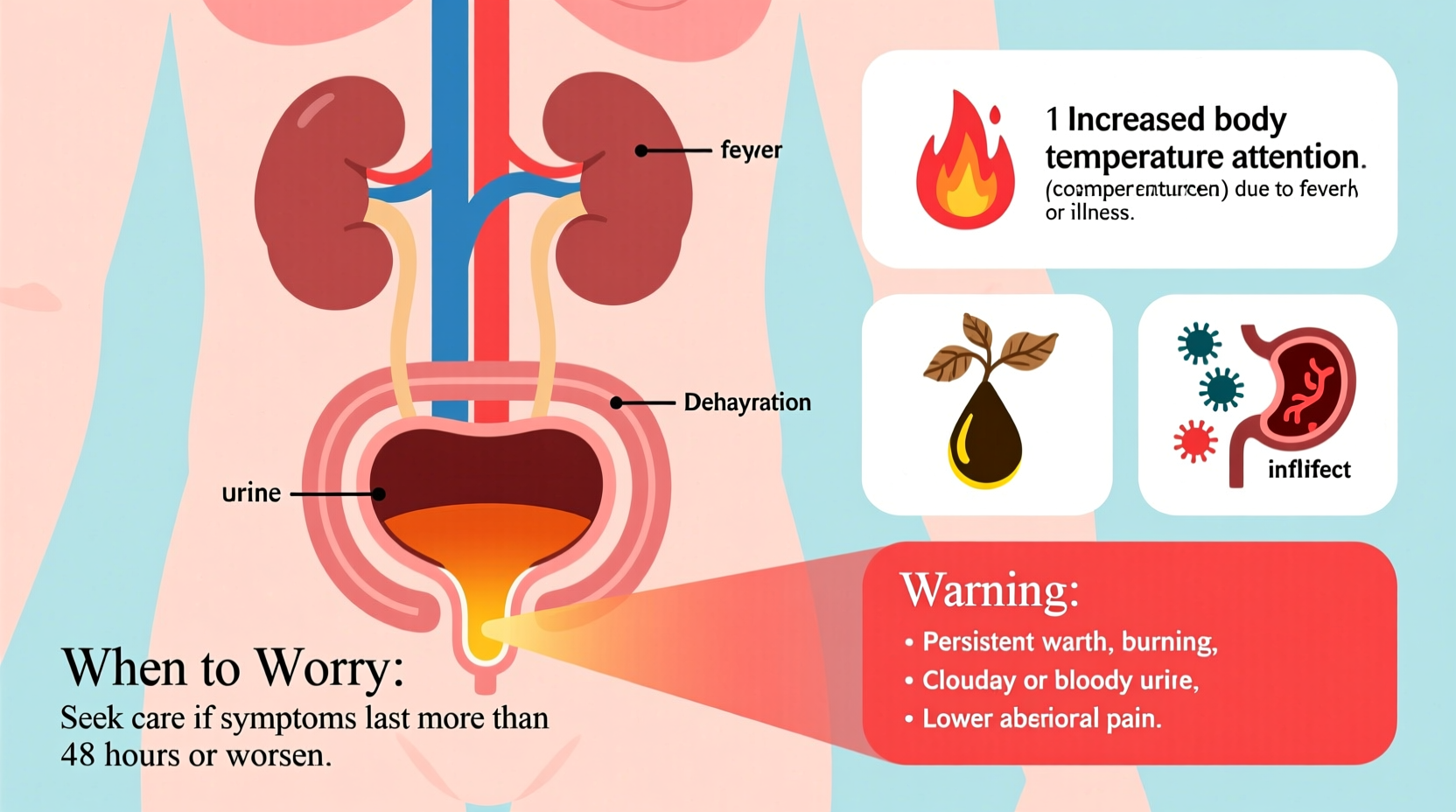 why is my urine warm common causes when to worry